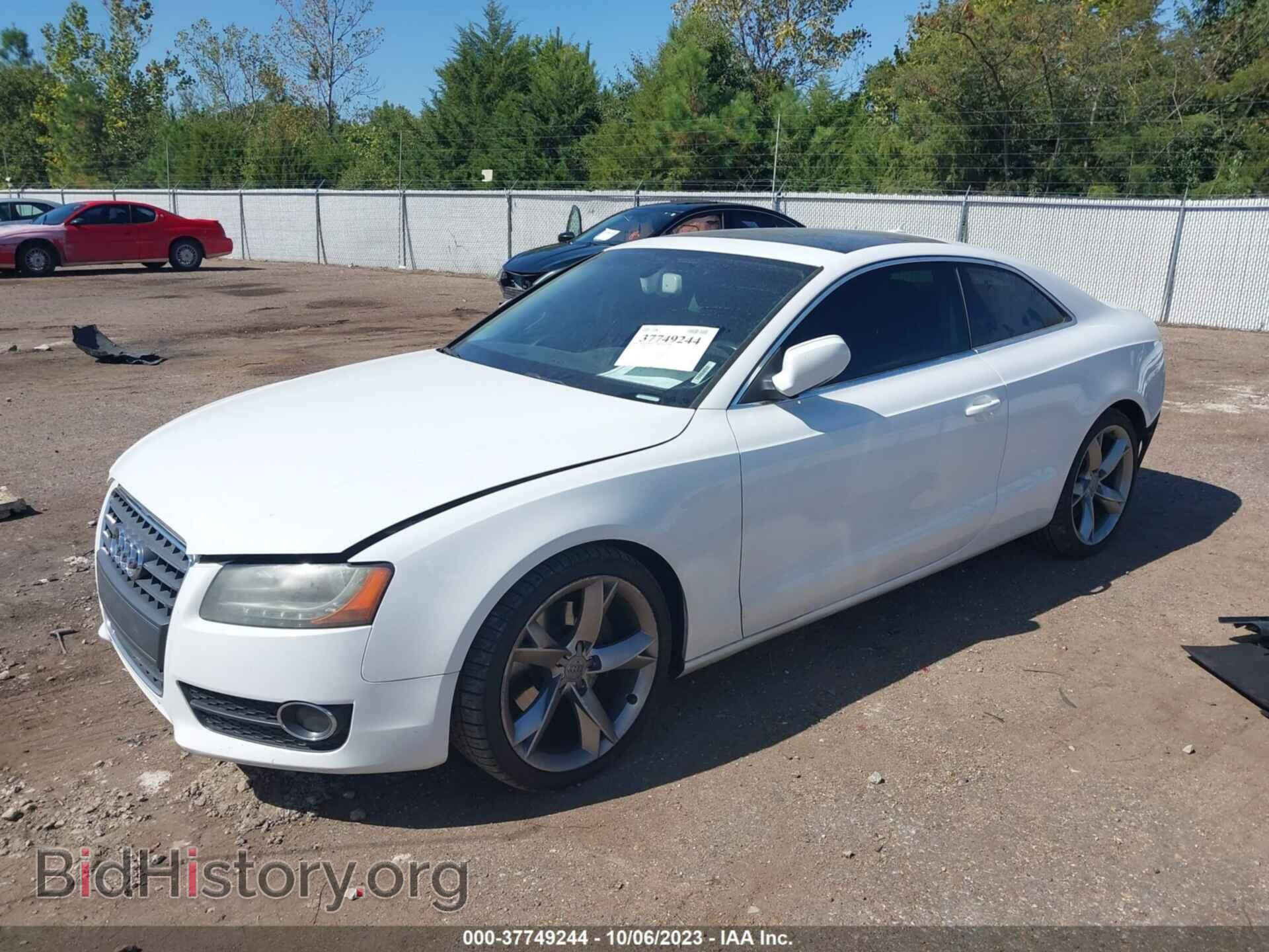 2012 AUDI A5 - VIN: WAULFAFR5CA044627 - Фото 2