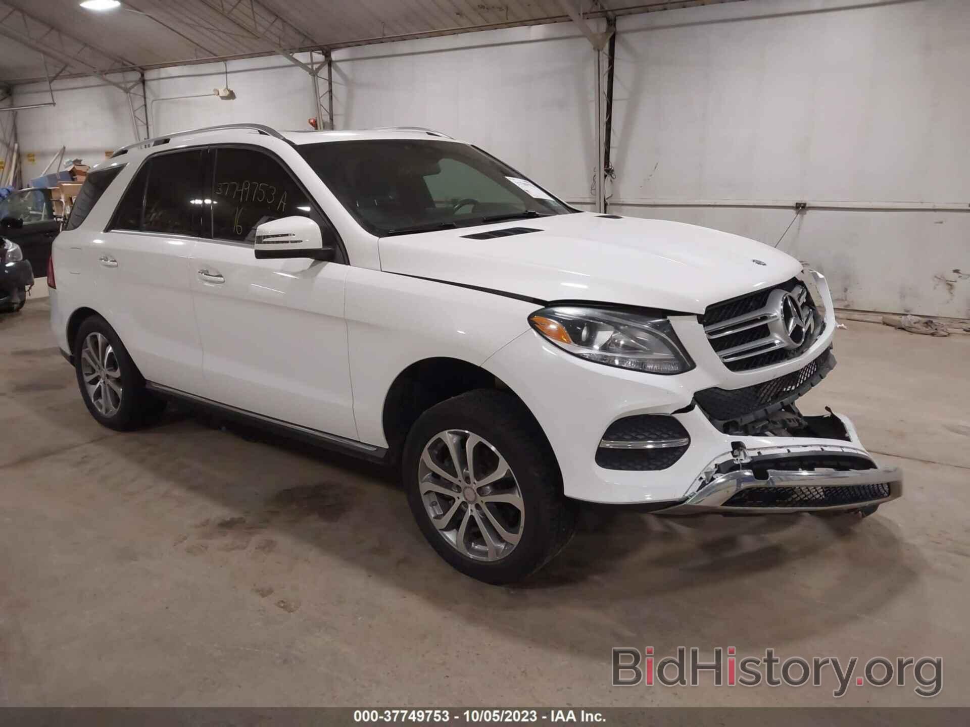 Photo 4JGDA5HB1GA655432 - MERCEDES-BENZ GLE 2016