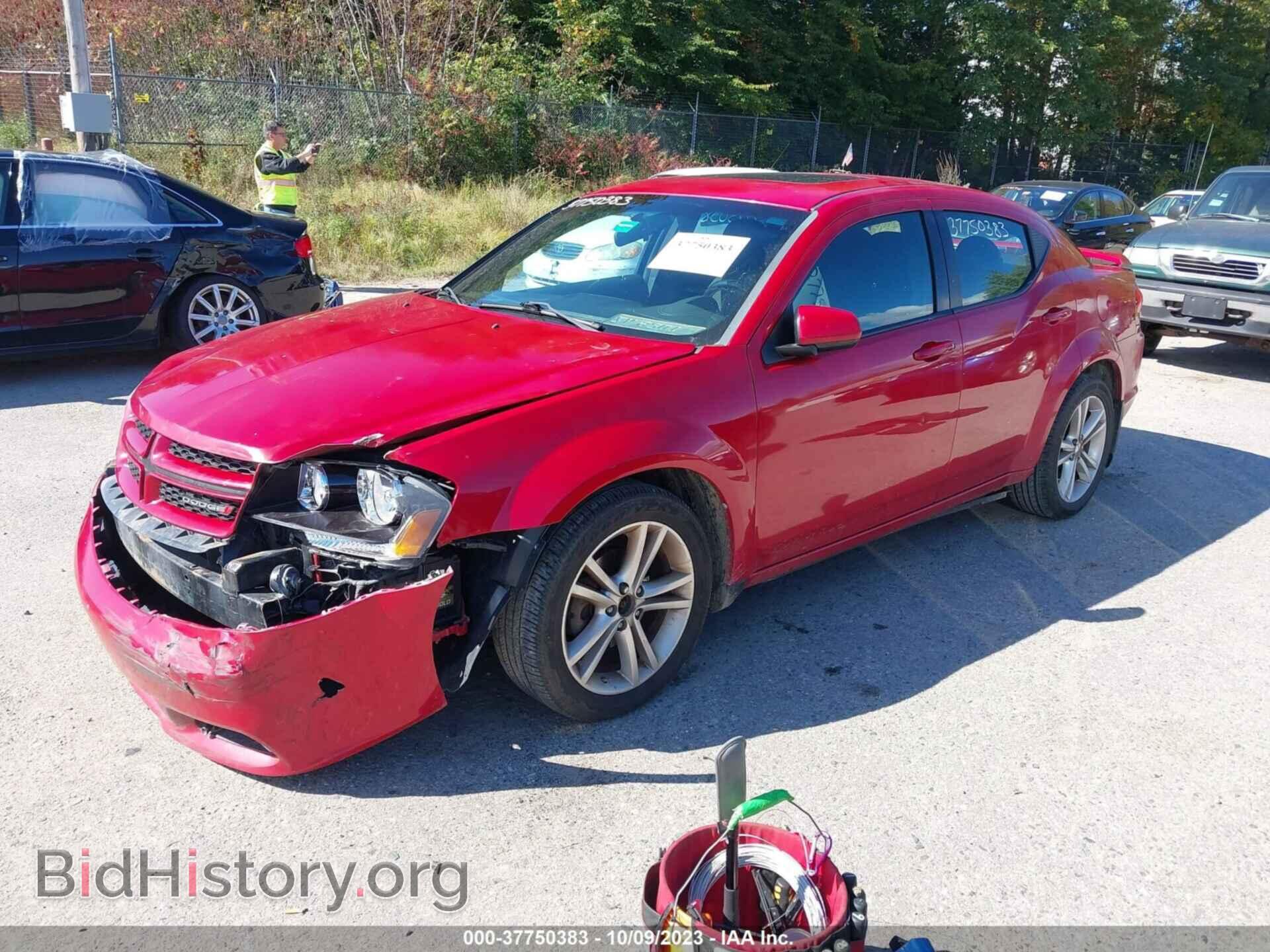 2013 DODGE AVENGER - VIN: 1C3CDZCB8DN503095 - Фото 2