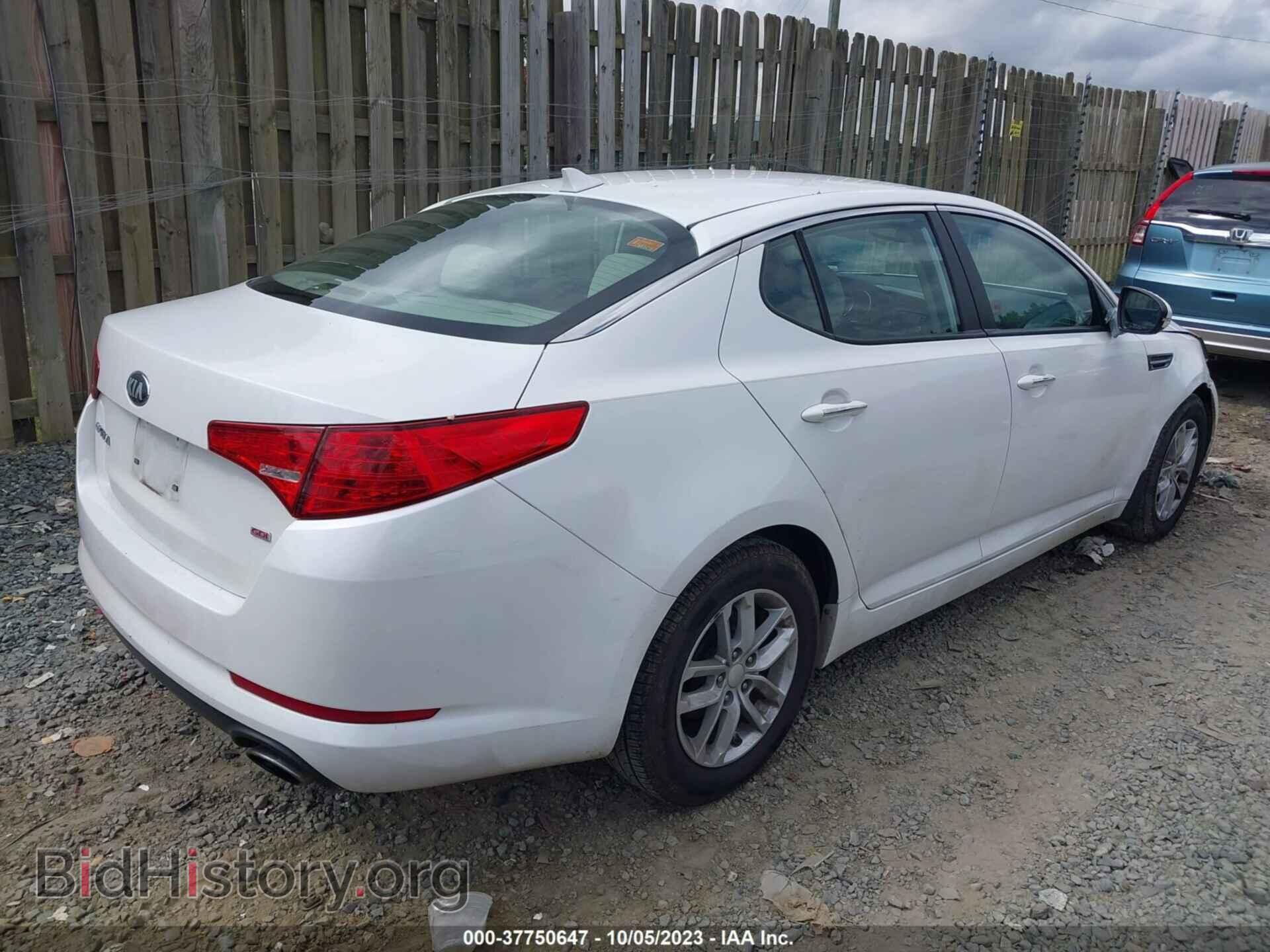 2013 KIA OPTIMA - VIN: KNAGM4A75D5328610 - Photo 4