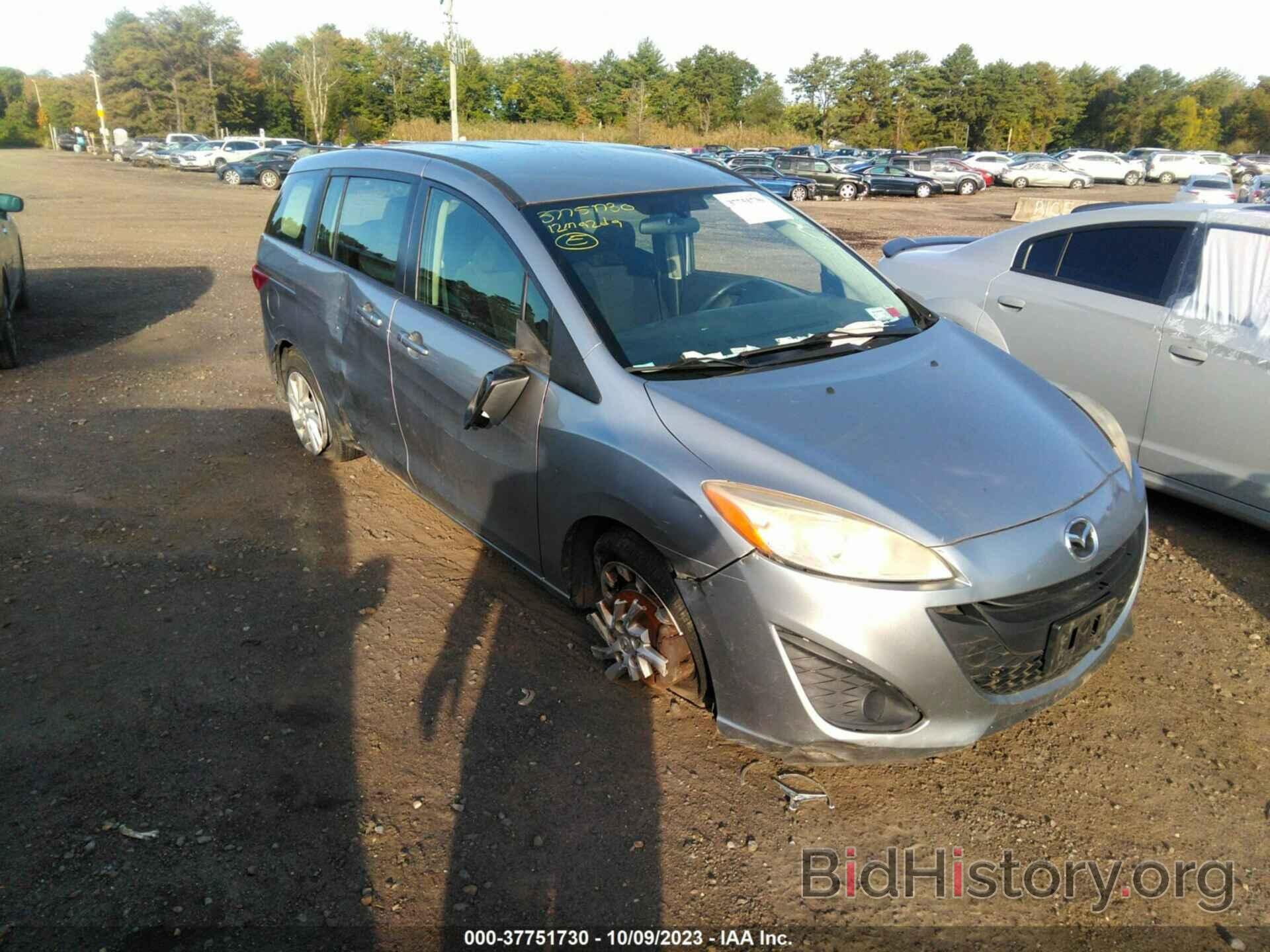 Photo JM1CW2BL6C0111154 - MAZDA MAZDA5 2012