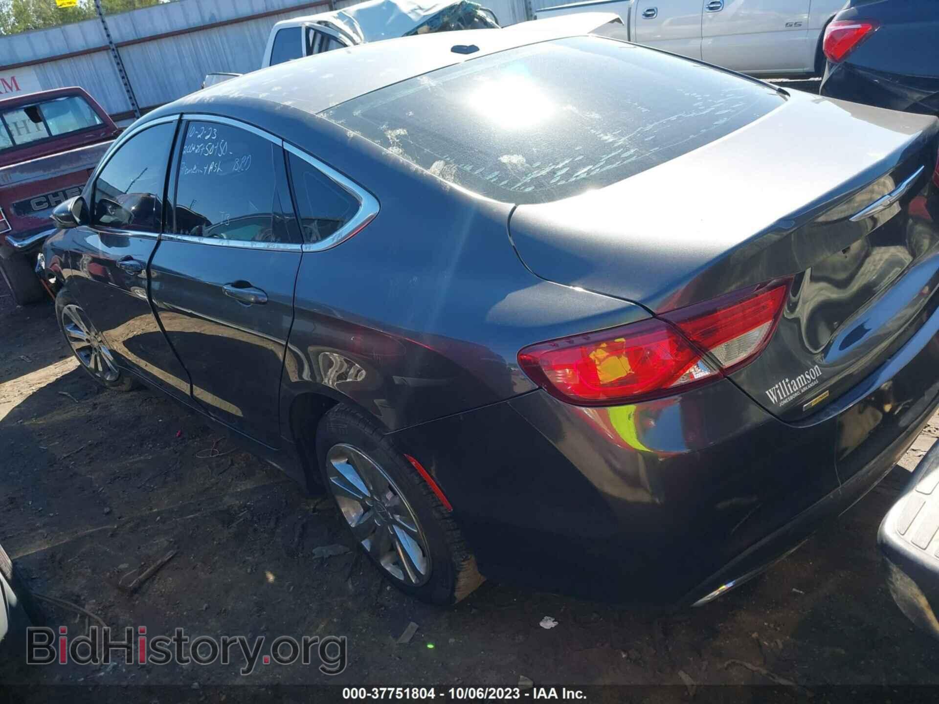 2016 CHRYSLER 200 - VIN: 1C3CCCAB8GN165043 - Фото 3