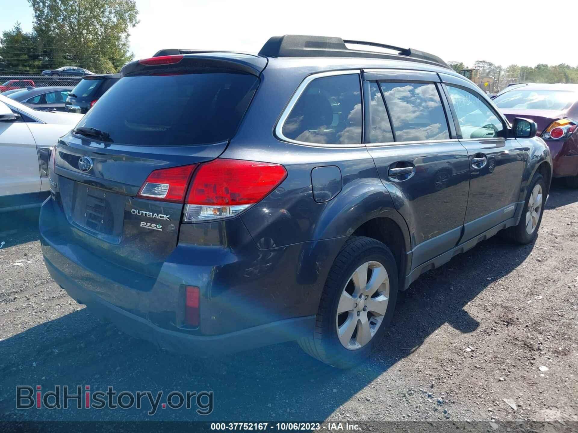 2011 SUBARU OUTBACK - VIN: 4S4BRBBC0B3423627 - Фото 4