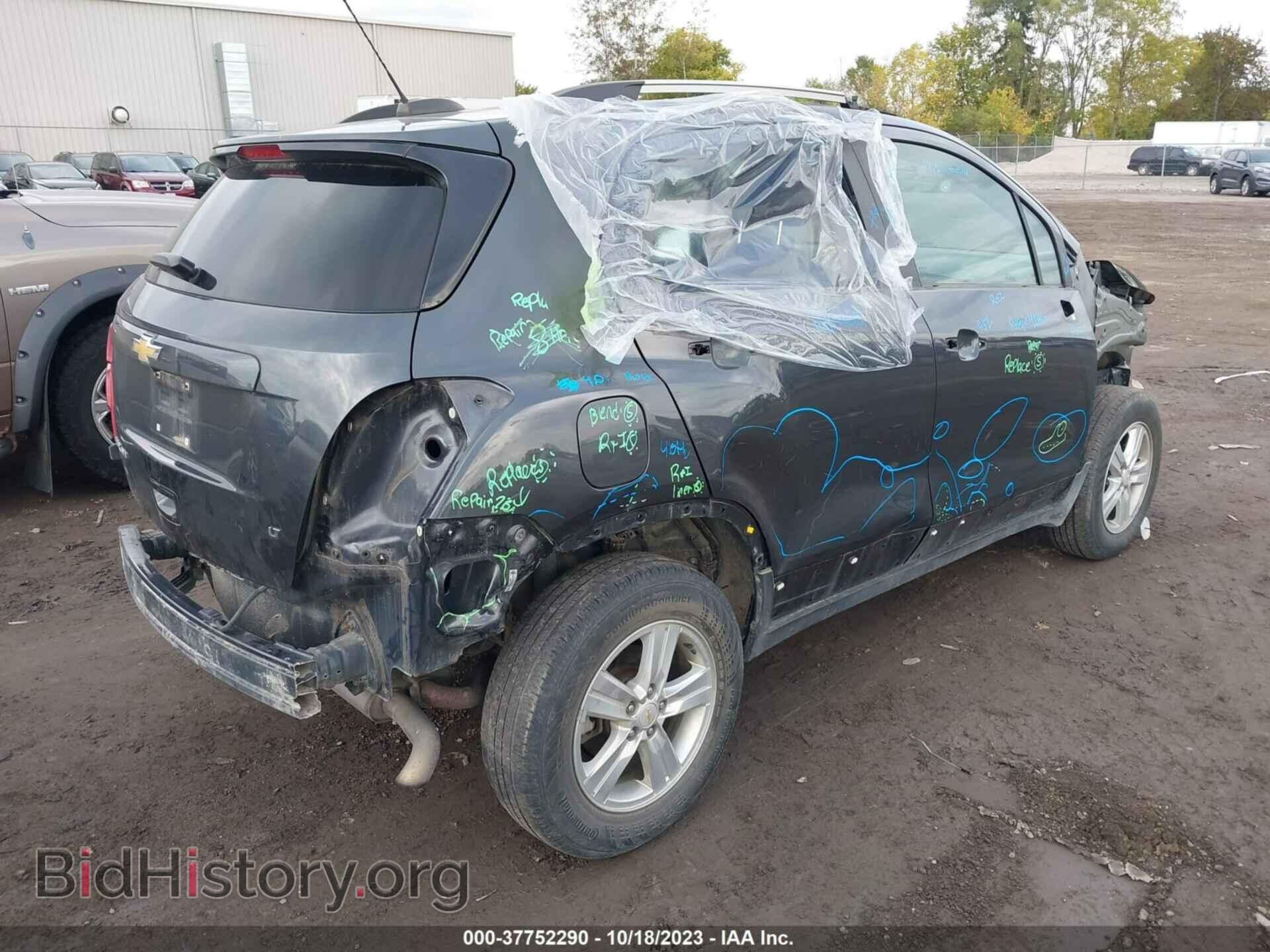 2018 CHEVROLET TRAX - VIN: KL7CJPSB7JB596342 - Фото 4