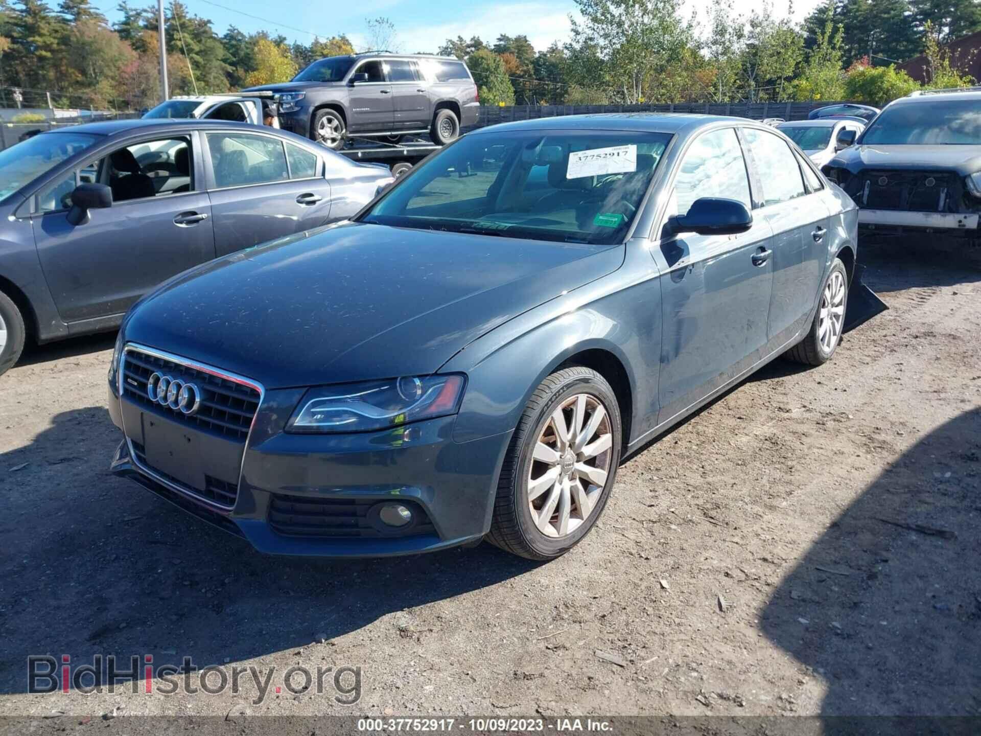 2011 AUDI A4 - VIN: WAUFFAFL8BN019396 - Фото 2