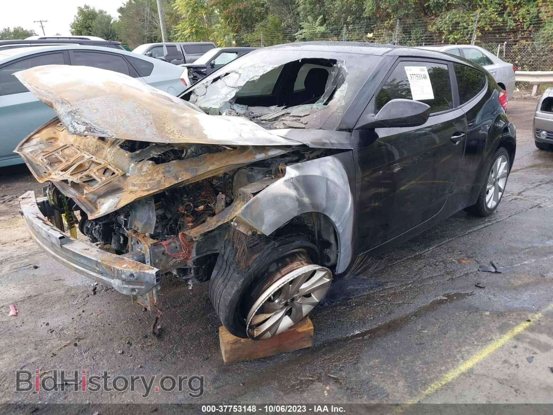 2017 HYUNDAI VELOSTER - VIN: KMHTC6AD2HU304987 - Фото 2