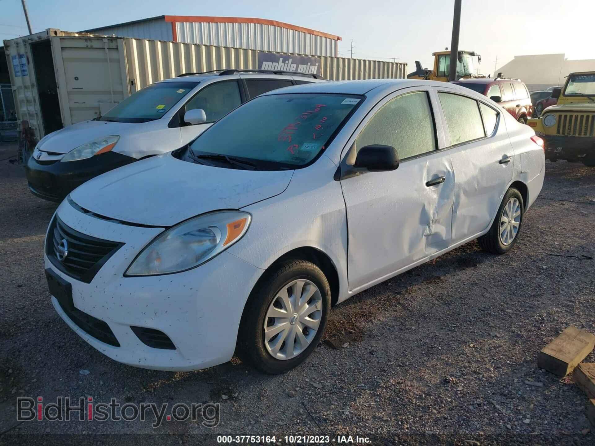 2014 NISSAN VERSA - VIN: 3N1CN7APXEL866613 - Фото 2