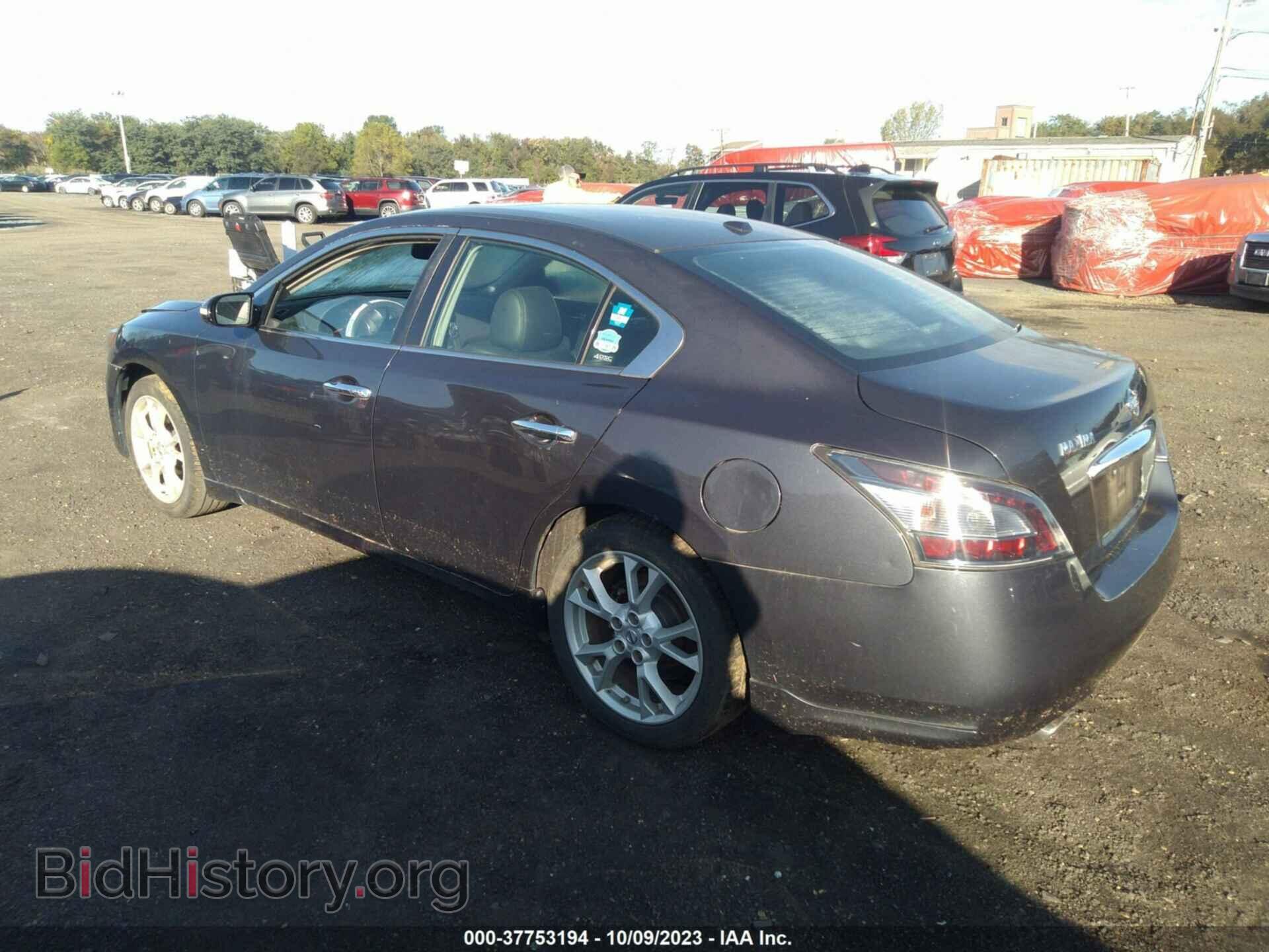 2012 NISSAN MAXIMA - VIN: 1N4AA5AP9CC870025 - Фото 3