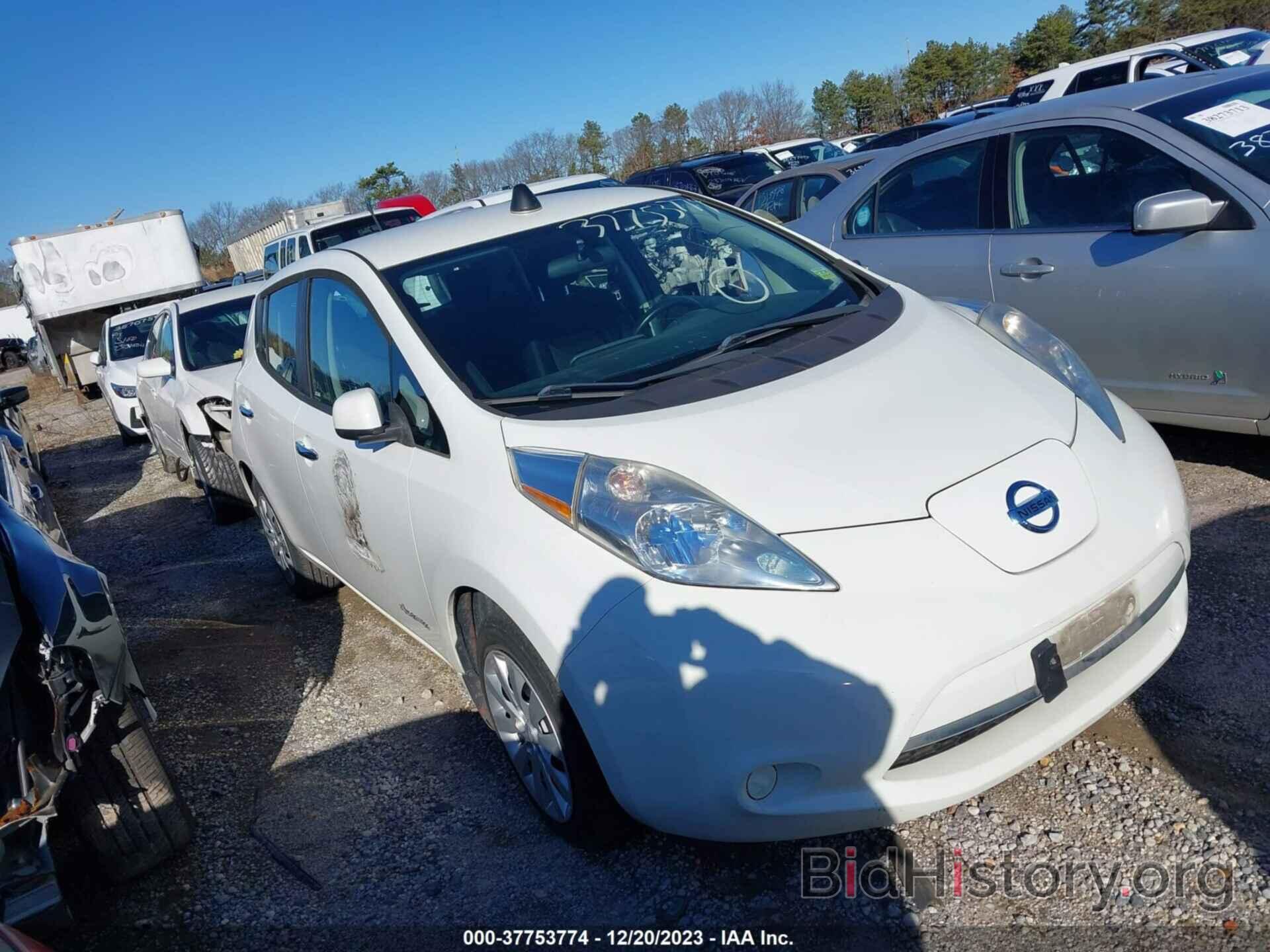 Photo 1N4AZ0CP5EC338475 - NISSAN LEAF 2014