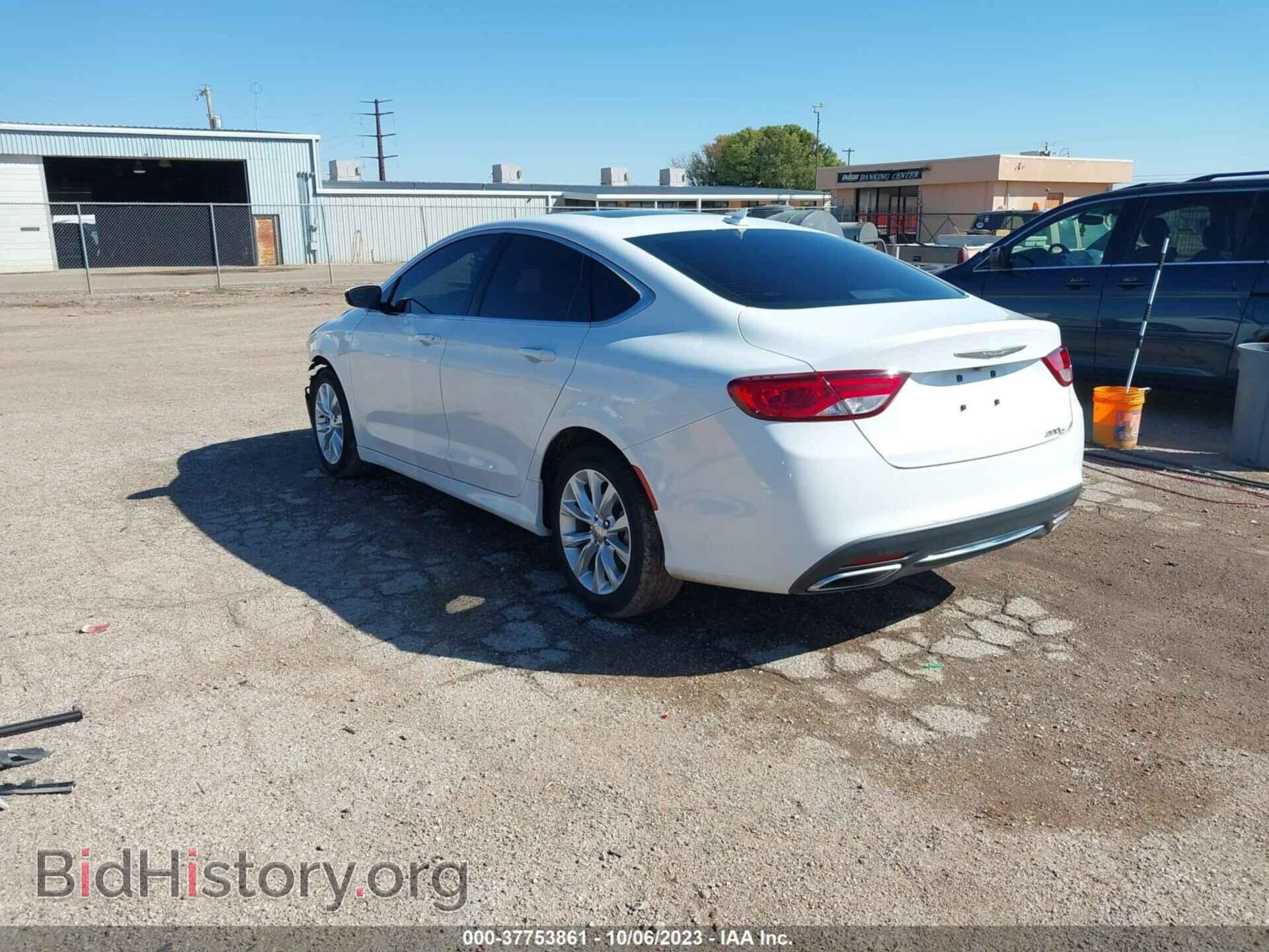 2015 CHRYSLER 200 - VIN: 1C3CCCCG7FN623162 - Фото 3