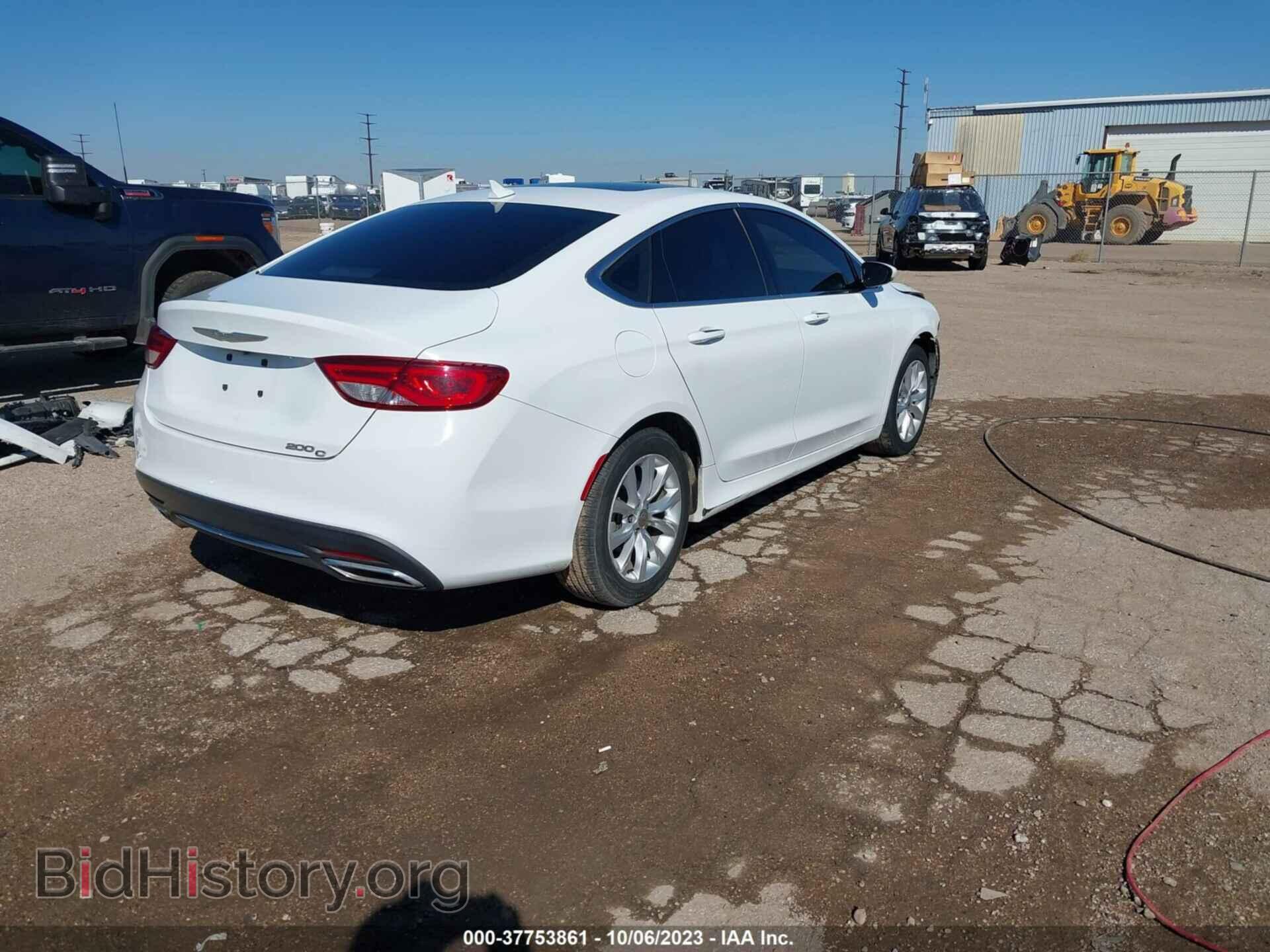 2015 CHRYSLER 200 - VIN: 1C3CCCCG7FN623162 - Фото 4