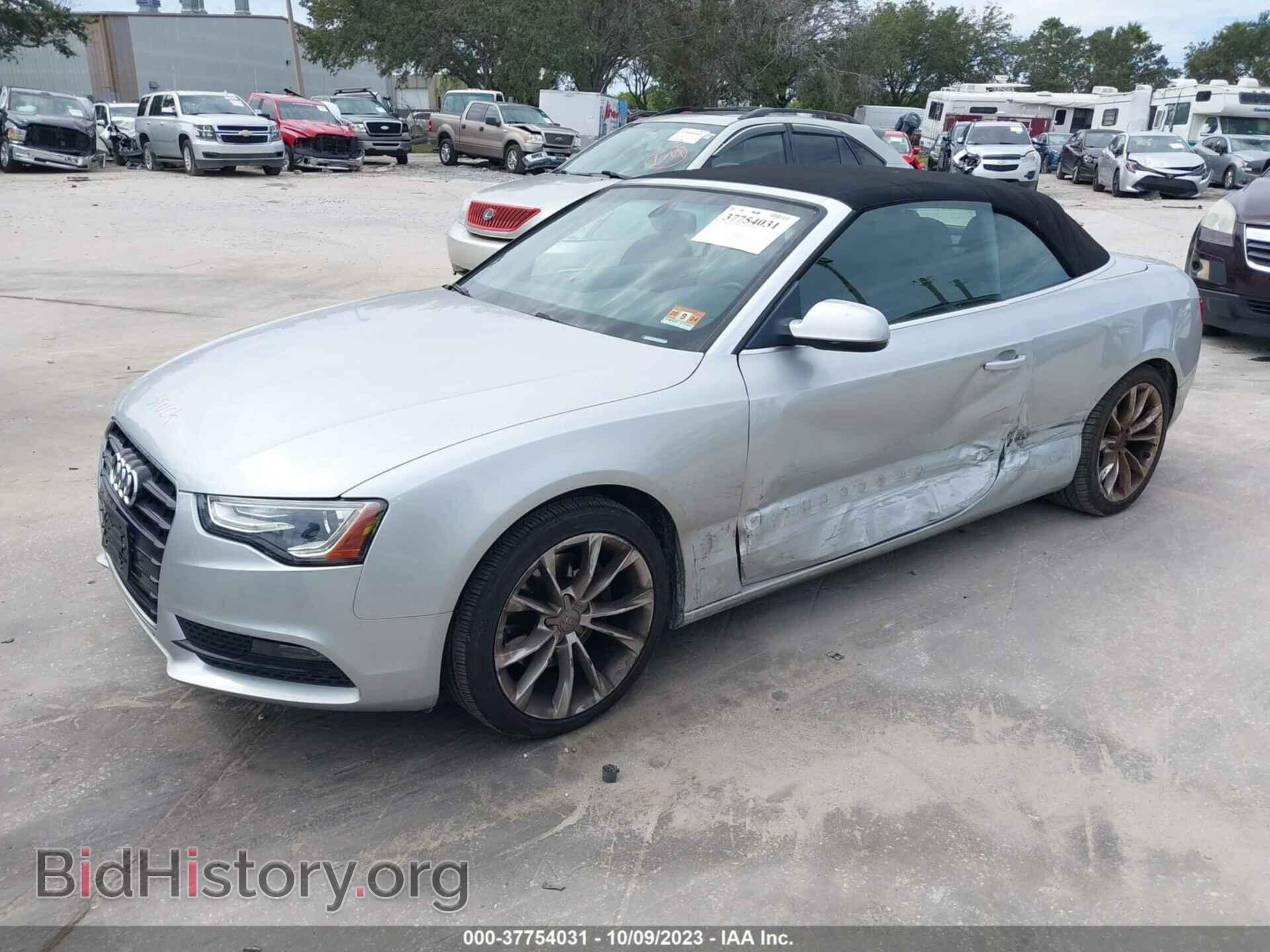 2014 AUDI A5 - VIN: WAULFAFH7EN013432 - Фото 2