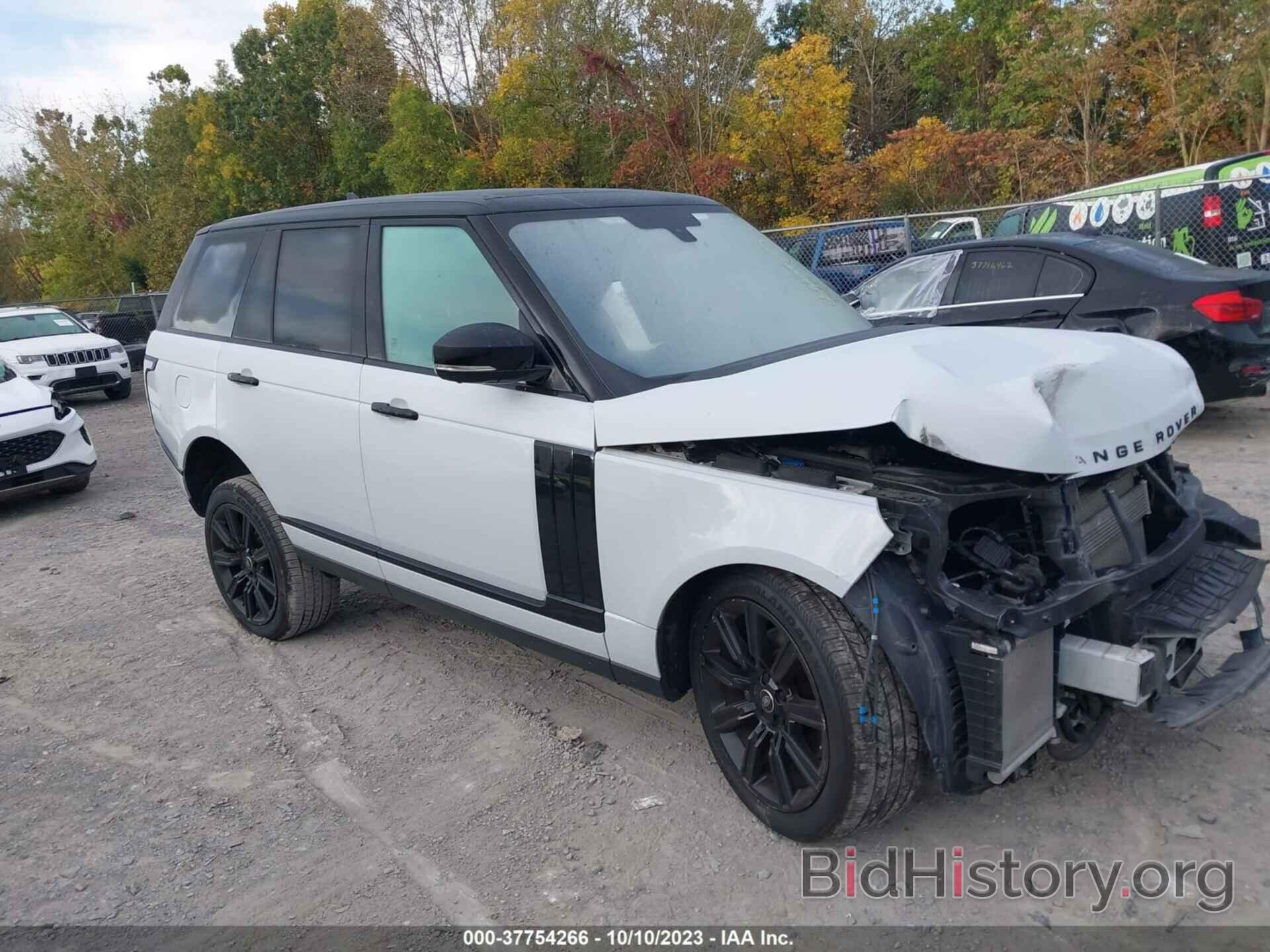 Фотография SALGS2KF1GA251421 - LAND ROVER RANGE ROVER 2016