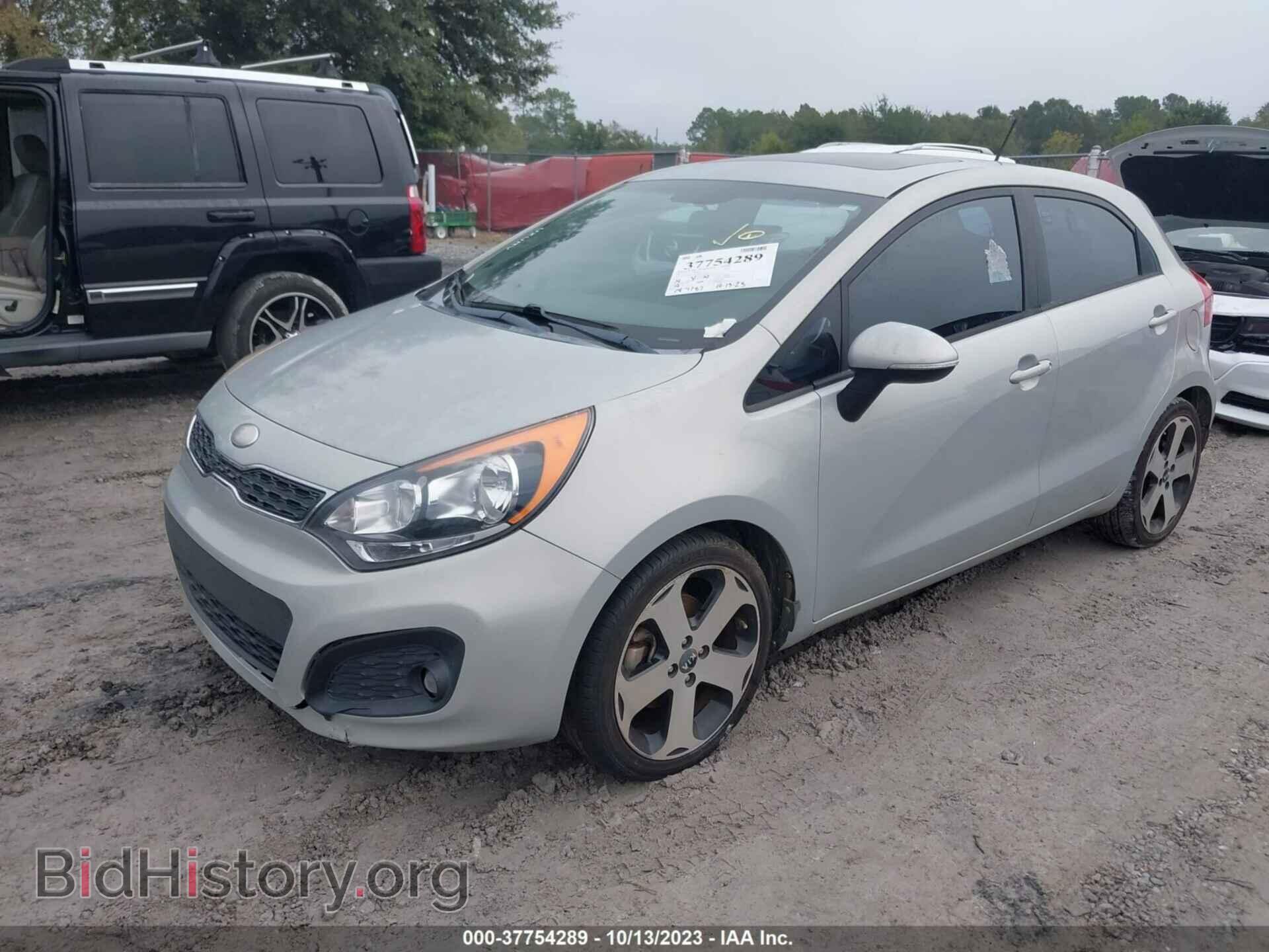 2013 KIA RIO - VIN: KNADN5A32D6206560 - Фото 2