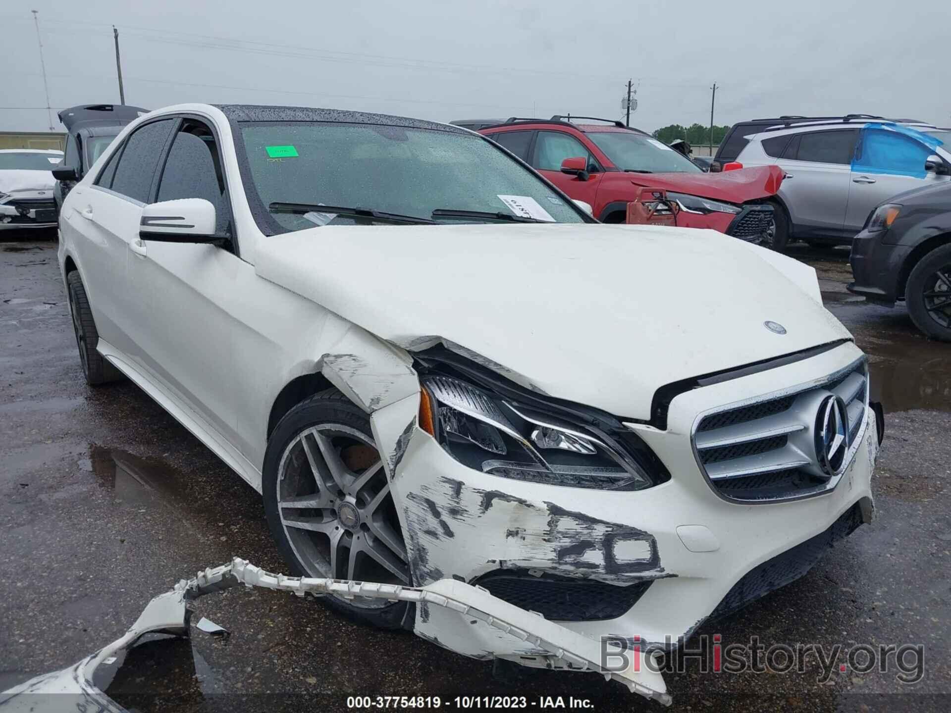 Photo WDDHF5KB1GB231748 - MERCEDES-BENZ E-CLASS 2016