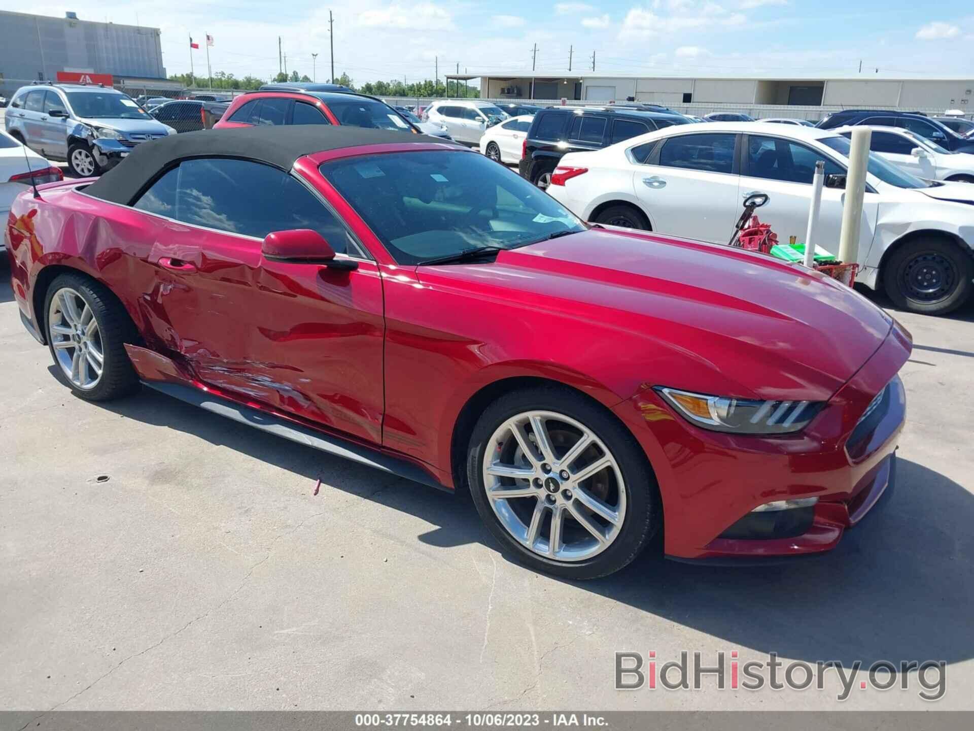 Photo 1FATP8UH9H5346169 - FORD MUSTANG 2017