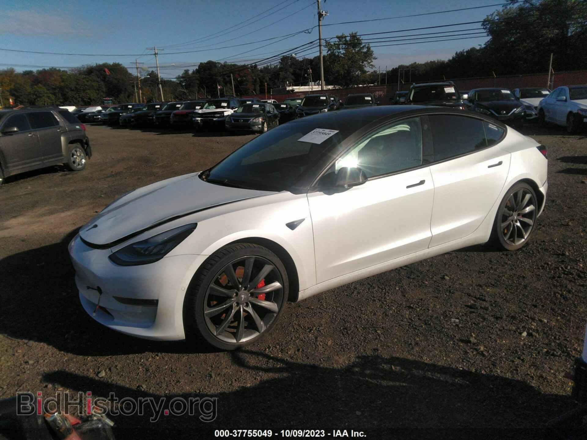 2020 TESLA MODEL 3 - VIN: 5YJ3E1ECXLF625194 - Фото 2