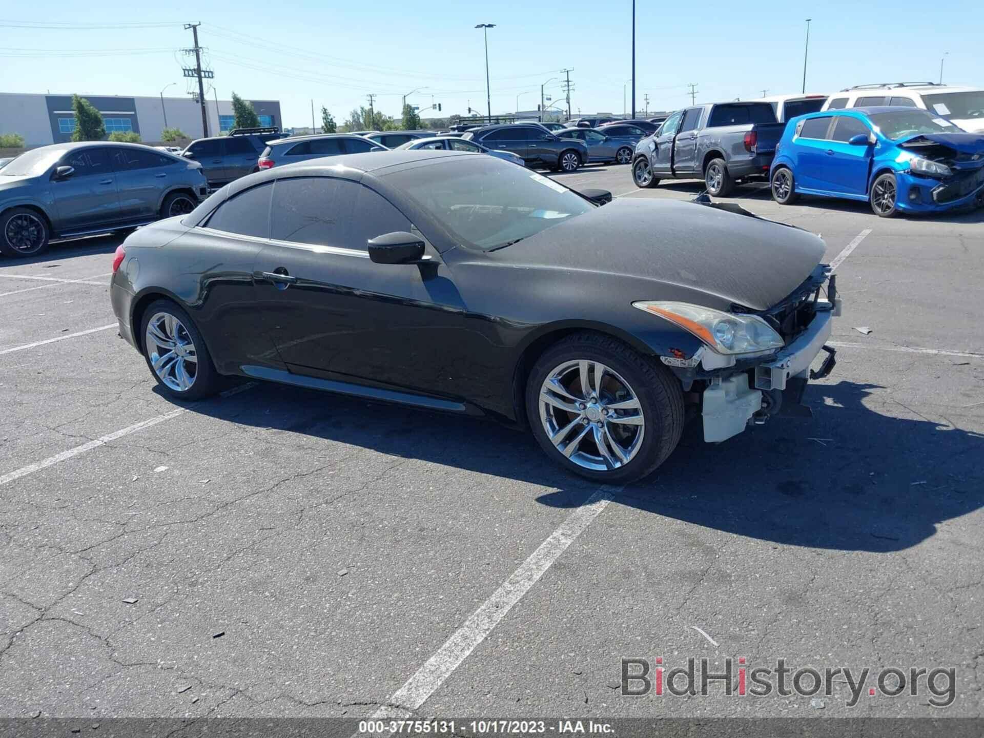 Photo JN1CV6FE4AM350488 - INFINITI G37 CONVERTIBLE 2010