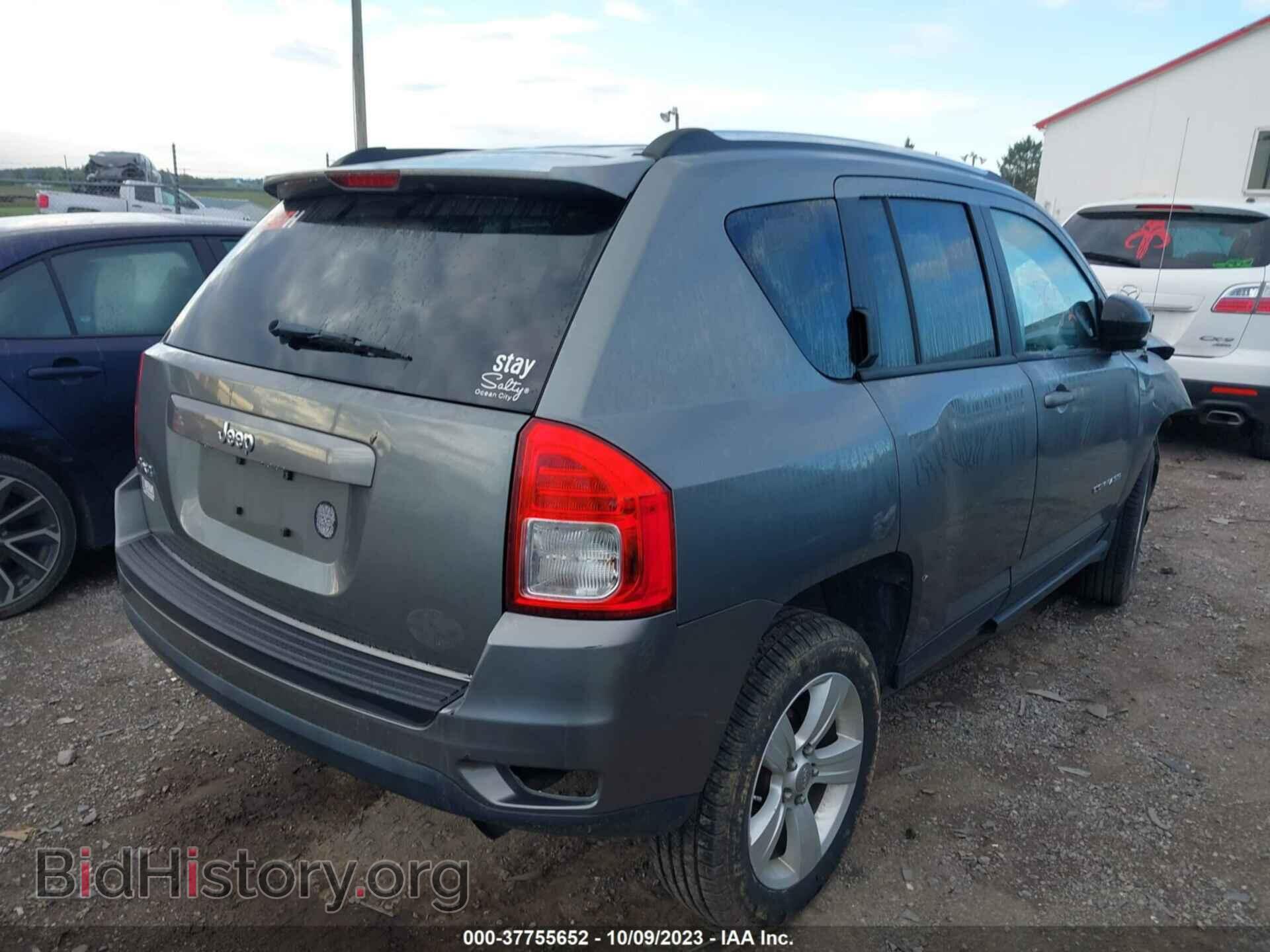 2012 JEEP COMPASS - VIN: 1C4NJDBB9CD590155 - Фото 4