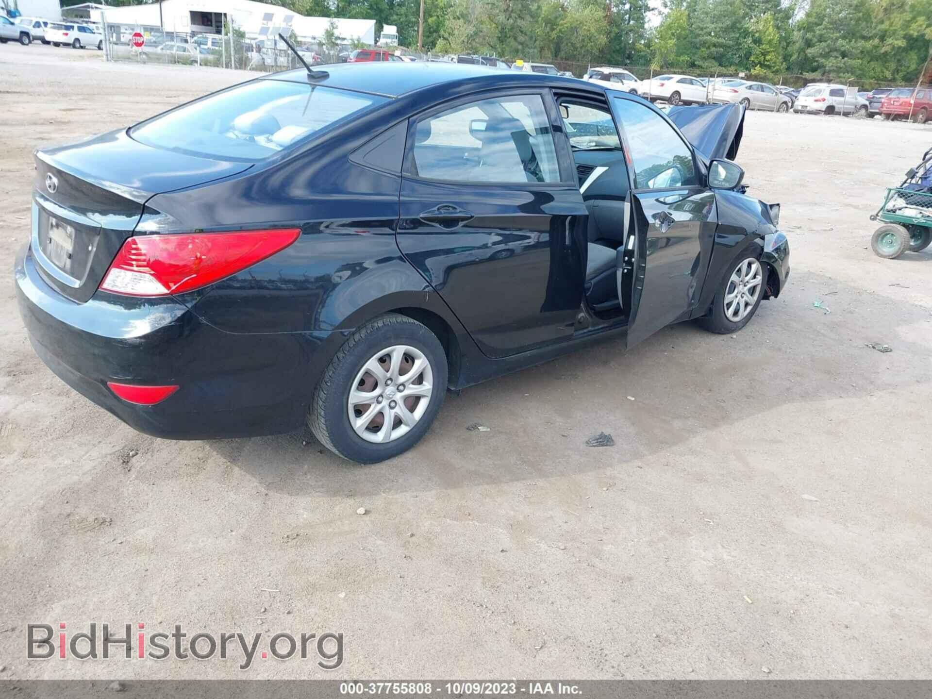 2013 HYUNDAI ACCENT - VIN: KMHCT4AE4DU455188 - Фото 2