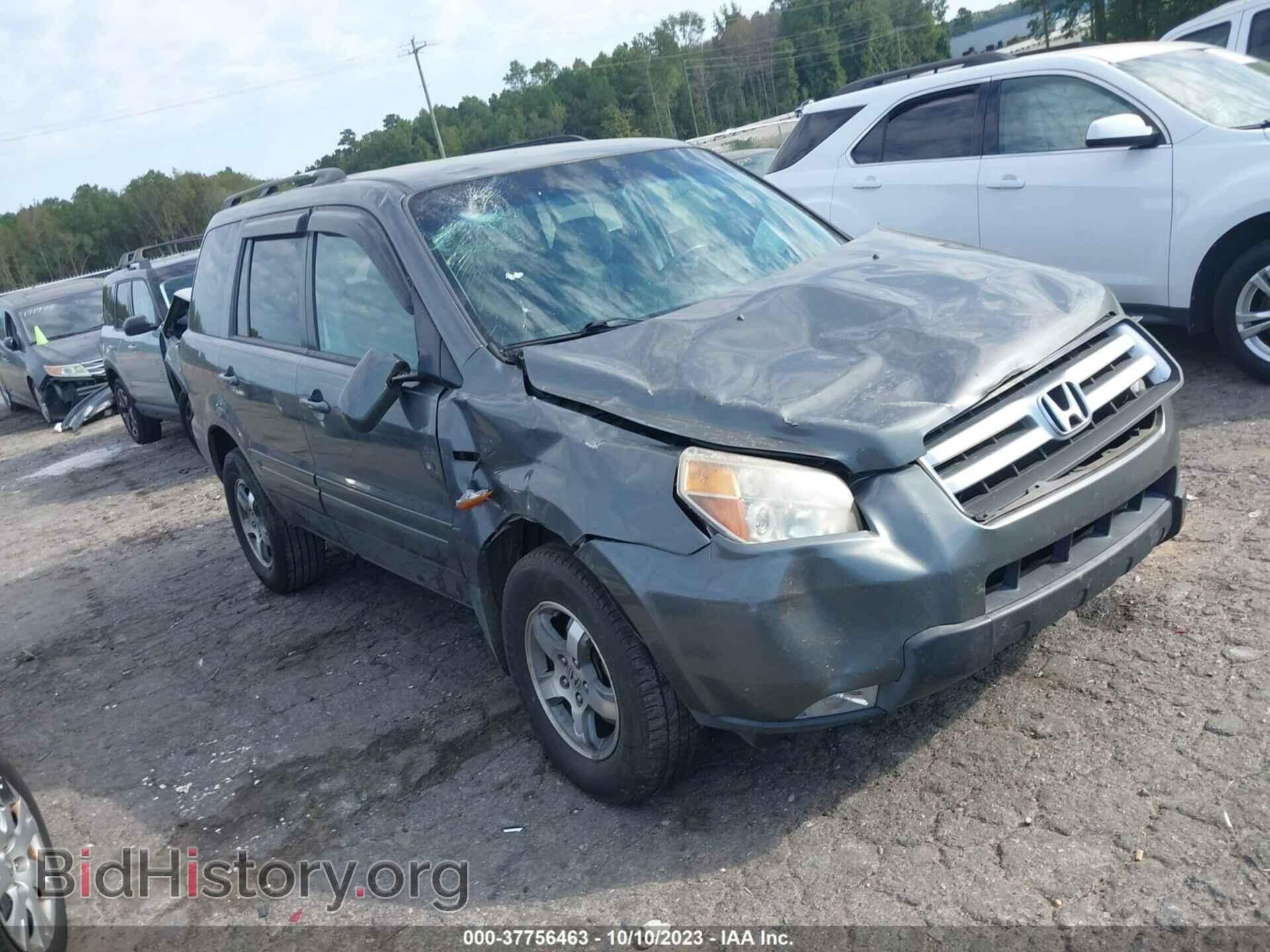 Photo 5FNYF28477B024764 - HONDA PILOT 2007