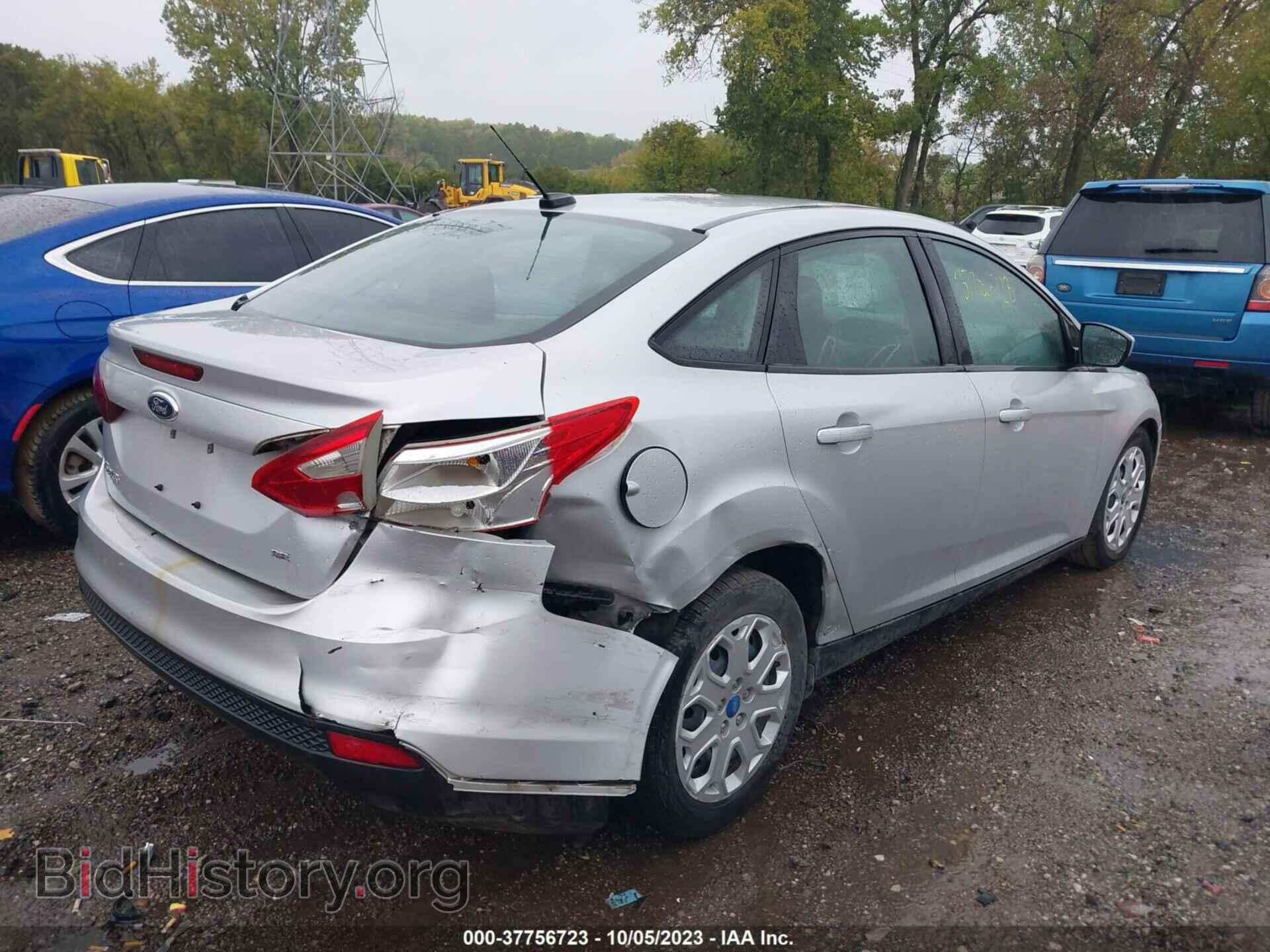 2012 FORD FOCUS - VIN: 1FAHP3F2XCL341939 - Фото 4