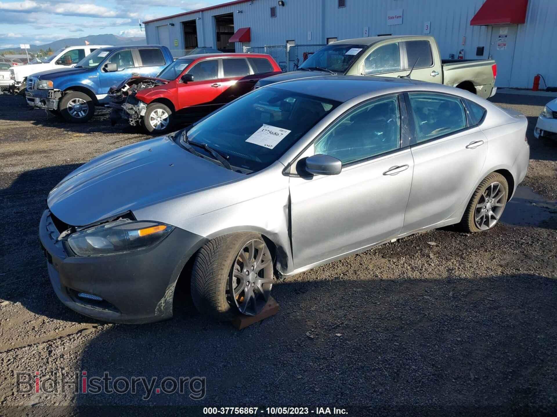 2016 DODGE DART - VIN: 1C3CDFAA3GD549193 - Фото 2