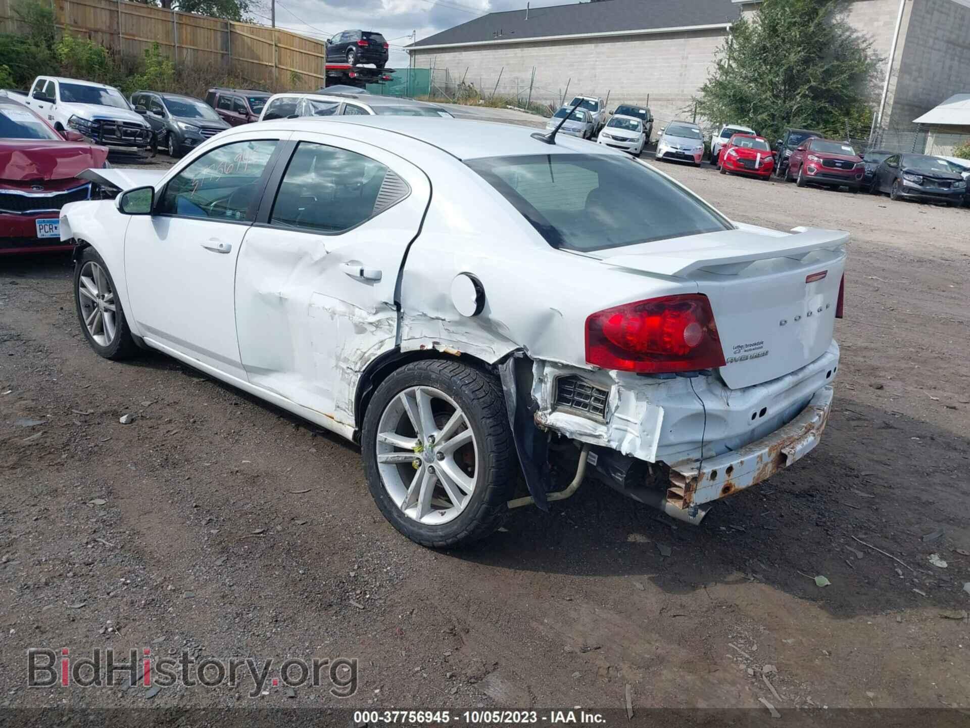2012 DODGE AVENGER - VIN: 1C3CDZEG6CN117055 - Фото 3
