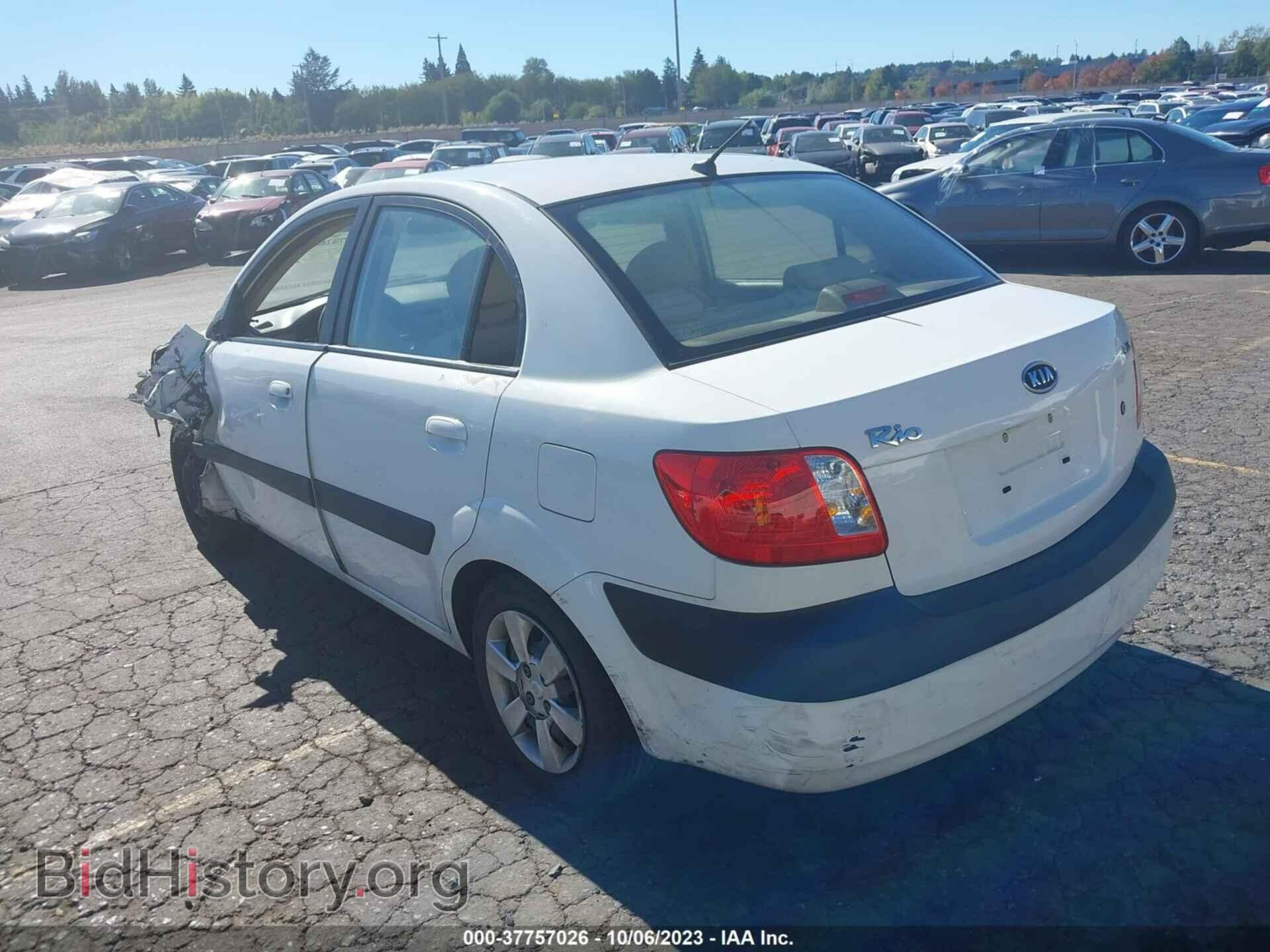 2007 KIA RIO - VIN: KNADE123776258410 - Photo 3