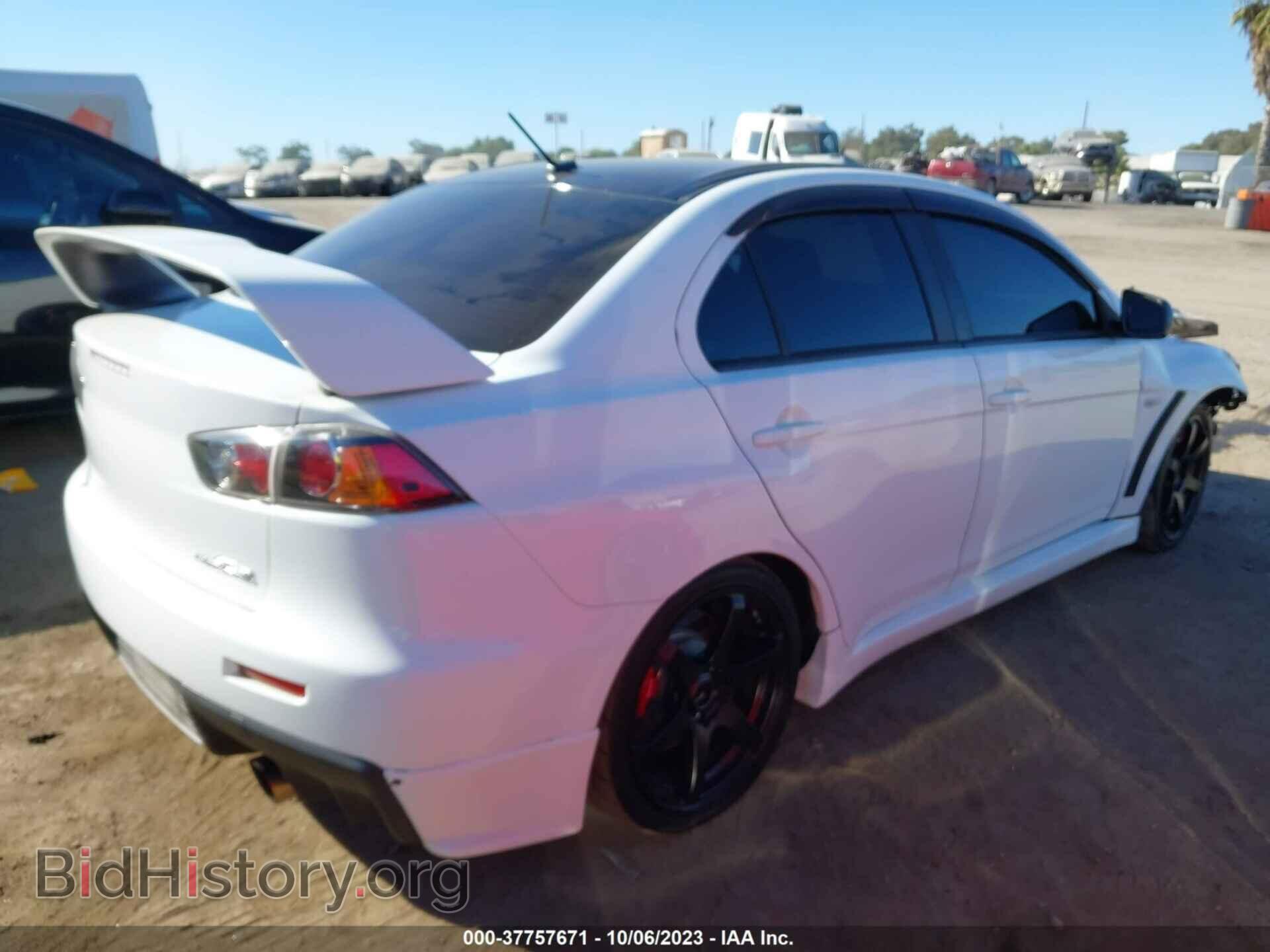 2014 MITSUBISHI LANCER EVOLUTION - VIN: JA32W8FV5EU024589 - Фото 4