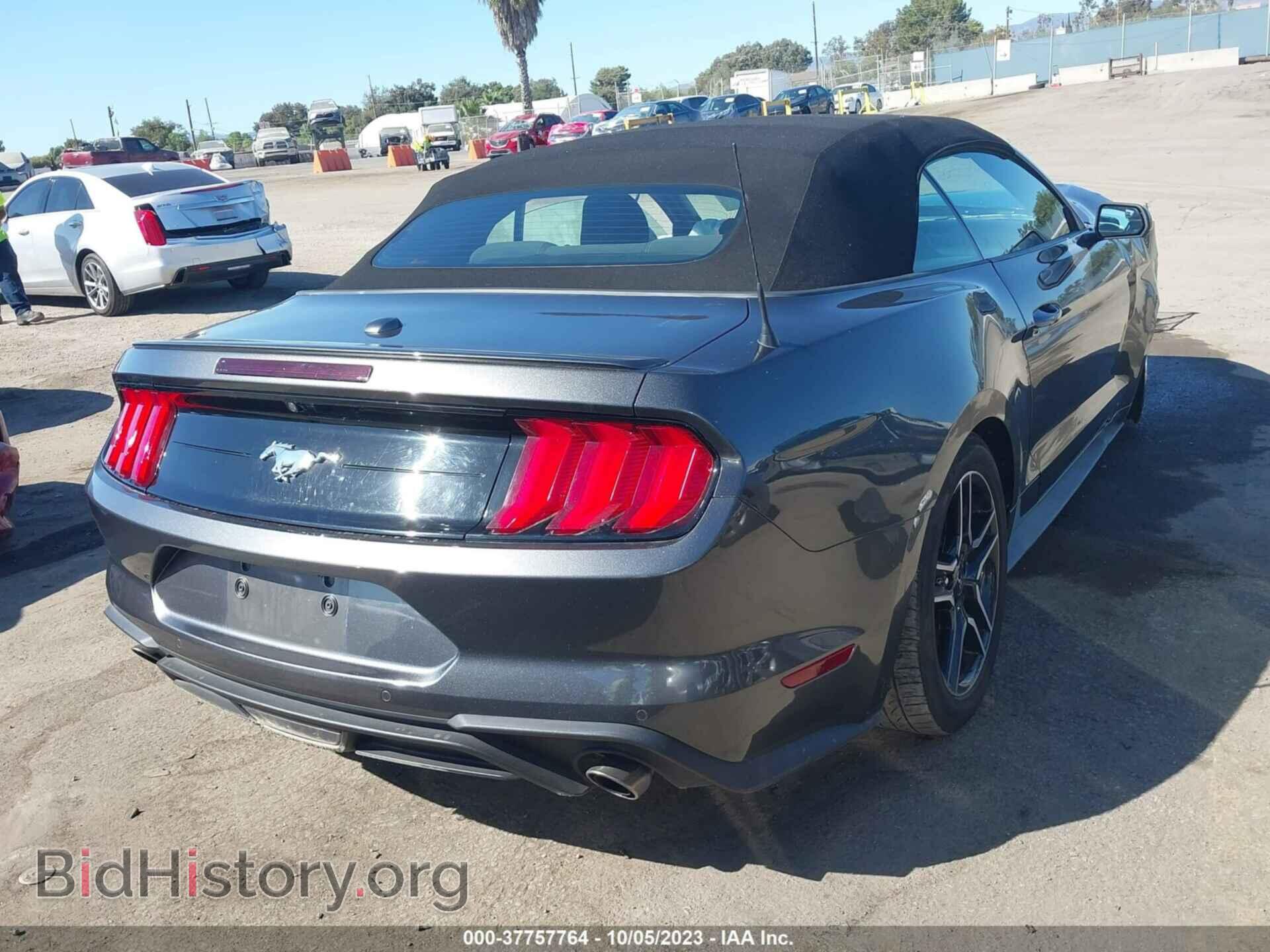 2018 FORD MUSTANG - VIN: 1FATP8UH9J5165904 - Фото 4