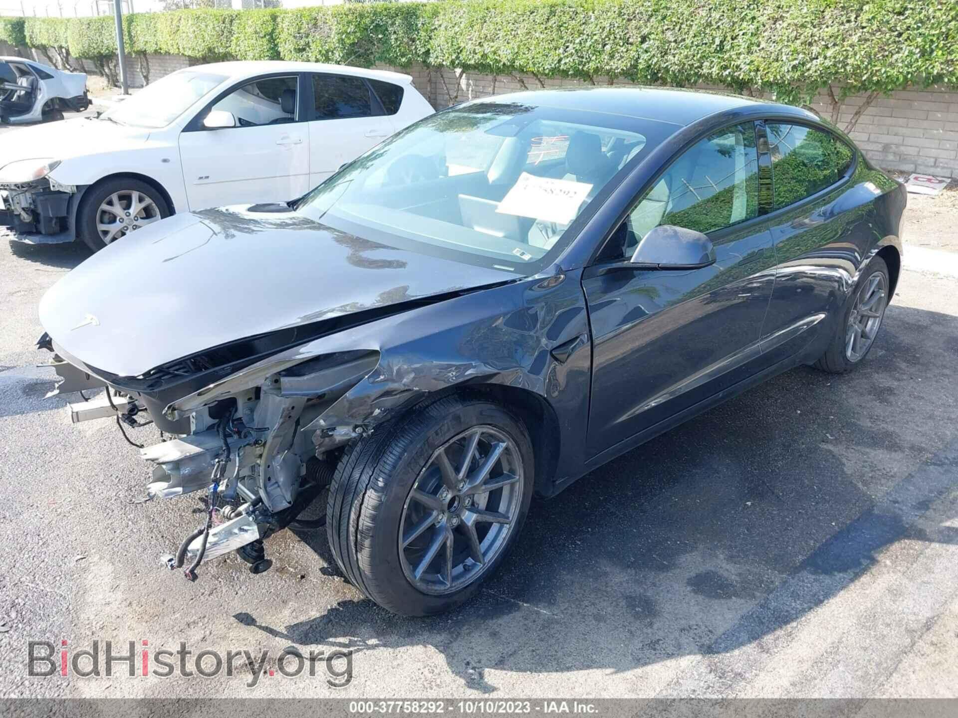 2022 TESLA MODEL 3 - VIN: 5YJ3E1EA4NF212866 - Photo 2
