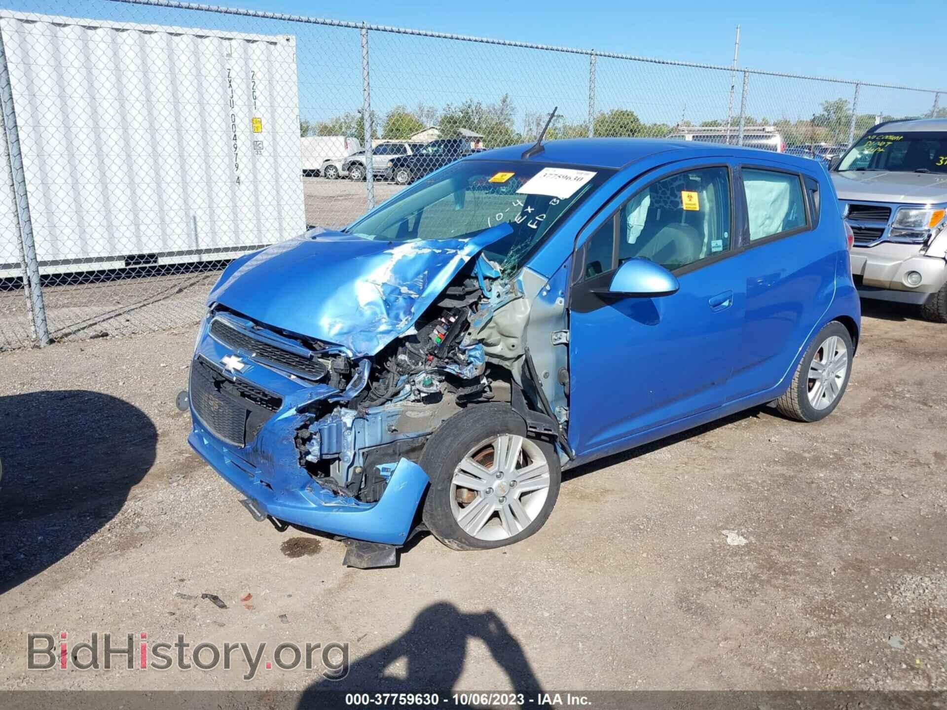 2014 CHEVROLET SPARK - VIN: KL8CD6S98EC586753 - Фото 2