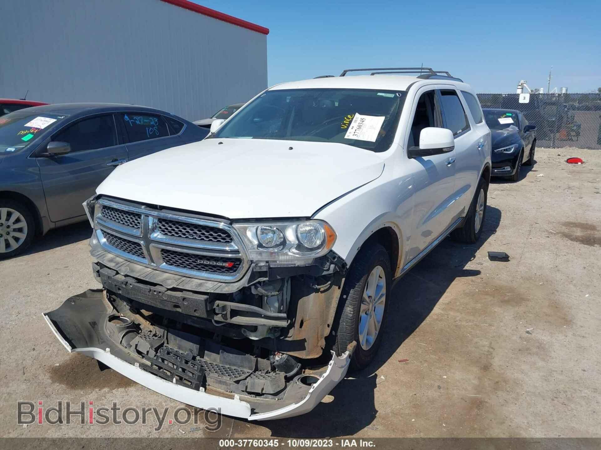 2013 DODGE DURANGO - VIN: 1C4RDHDG4DC601305 - Фото 2