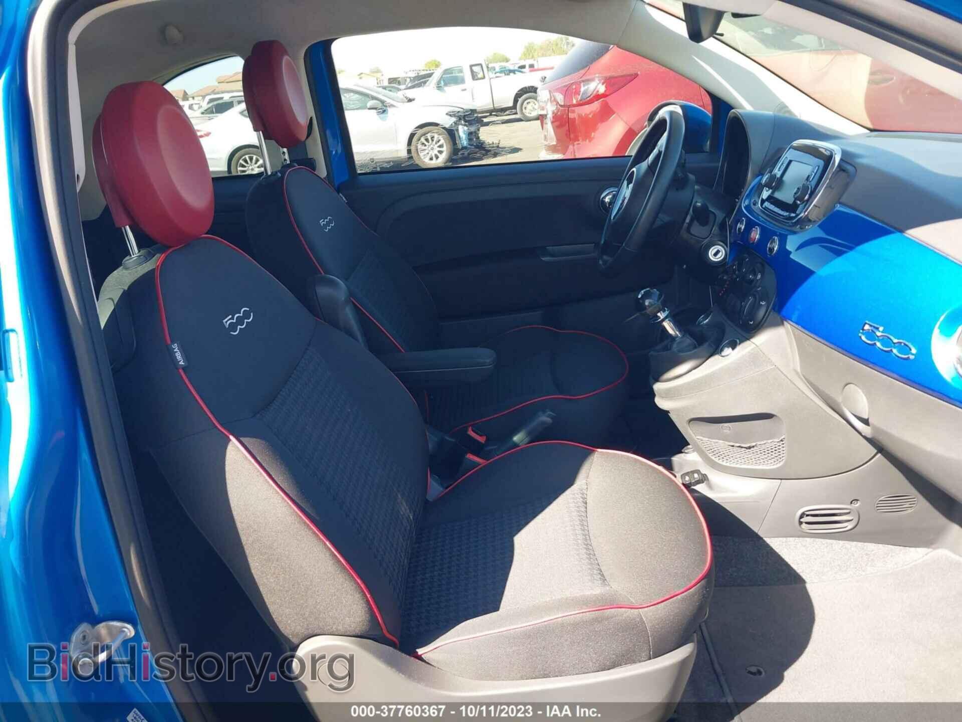 2016 FIAT 500 - VIN: 3C3CFFKR8GT136436 - Фото 5