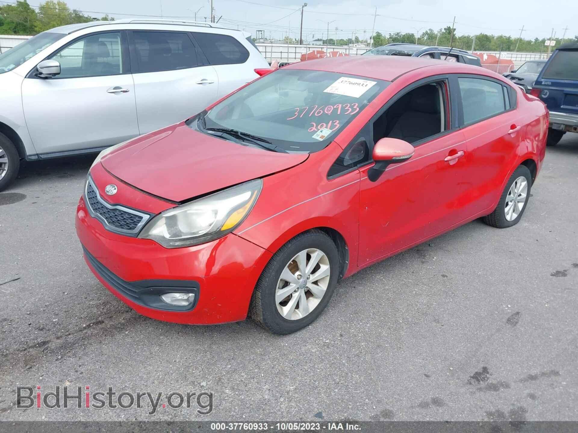 2013 KIA RIO - VIN: KNADN4A38D6193694 - Фото 2