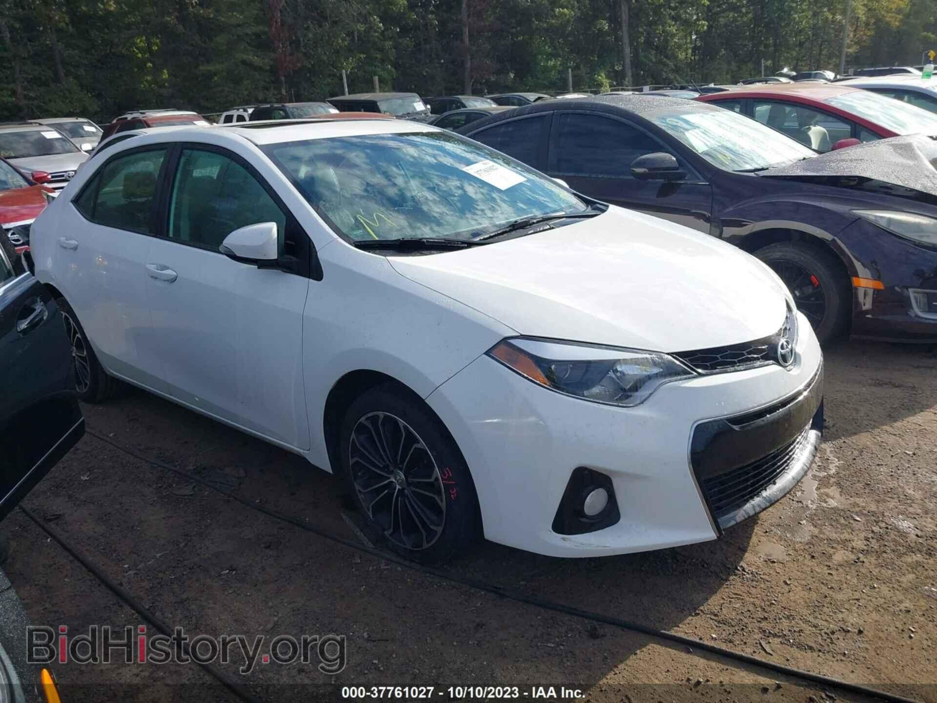 Фотография 2T1BURHE2FC392124 - TOYOTA COROLLA 2015