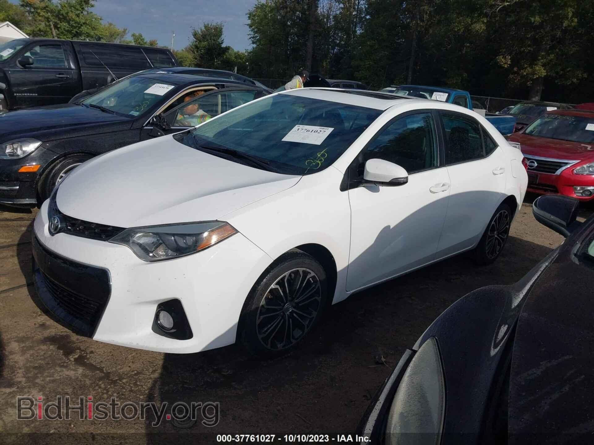 2015 TOYOTA COROLLA - VIN: 2T1BURHE2FC392124 - Фото 2