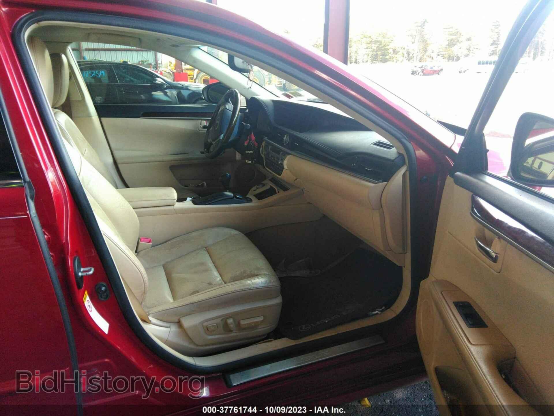 2013 LEXUS ES 350 - VIN: JTHBK1GG8D2067384 - Фото 5