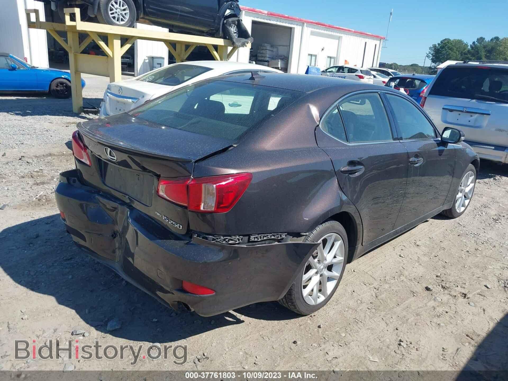 2012 LEXUS IS 250 - VIN: JTHCF5C26C5056262 - Photo 4
