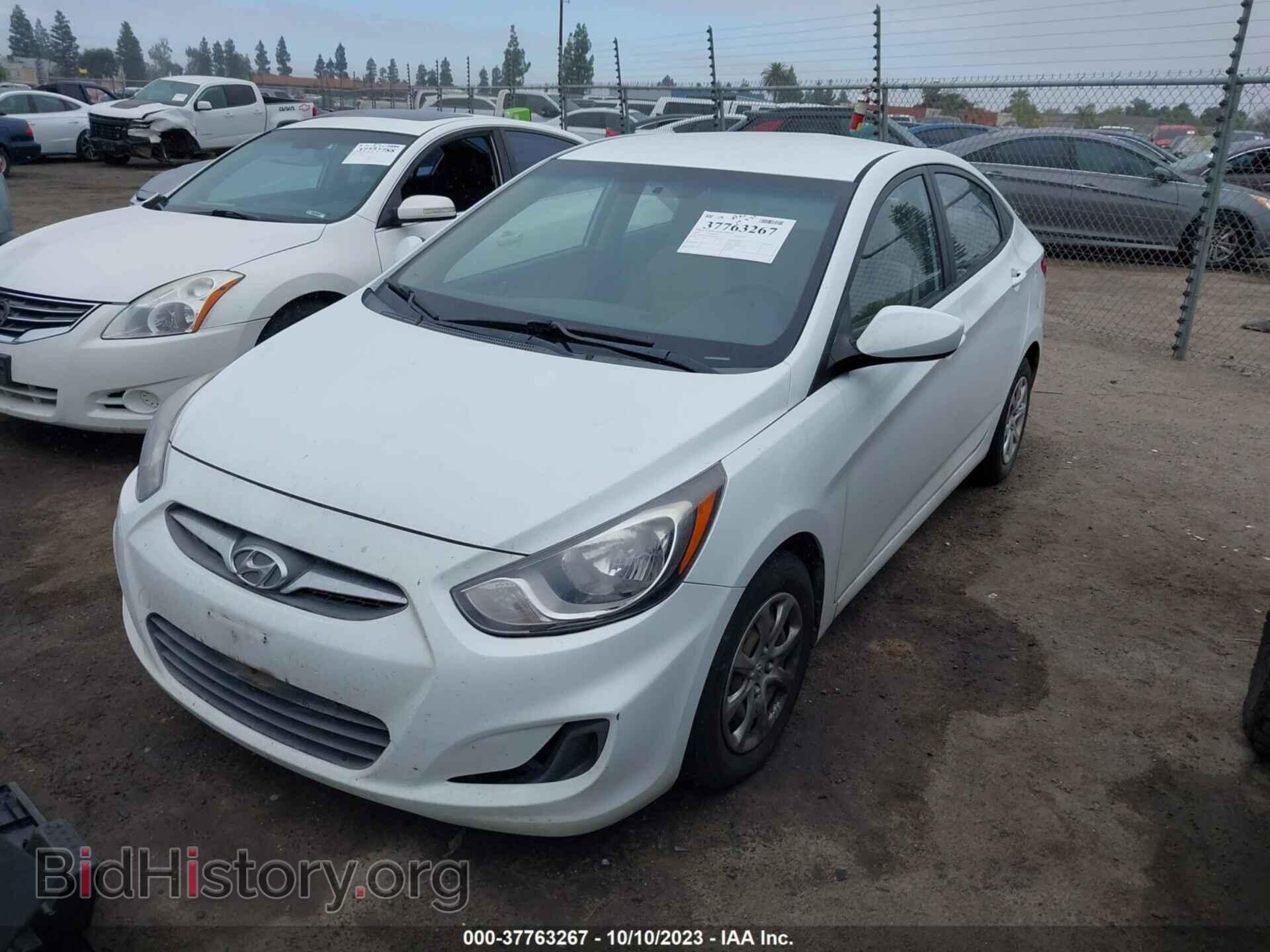 2014 HYUNDAI ACCENT - VIN: KMHCT4AE6EU745188 - Фото 2