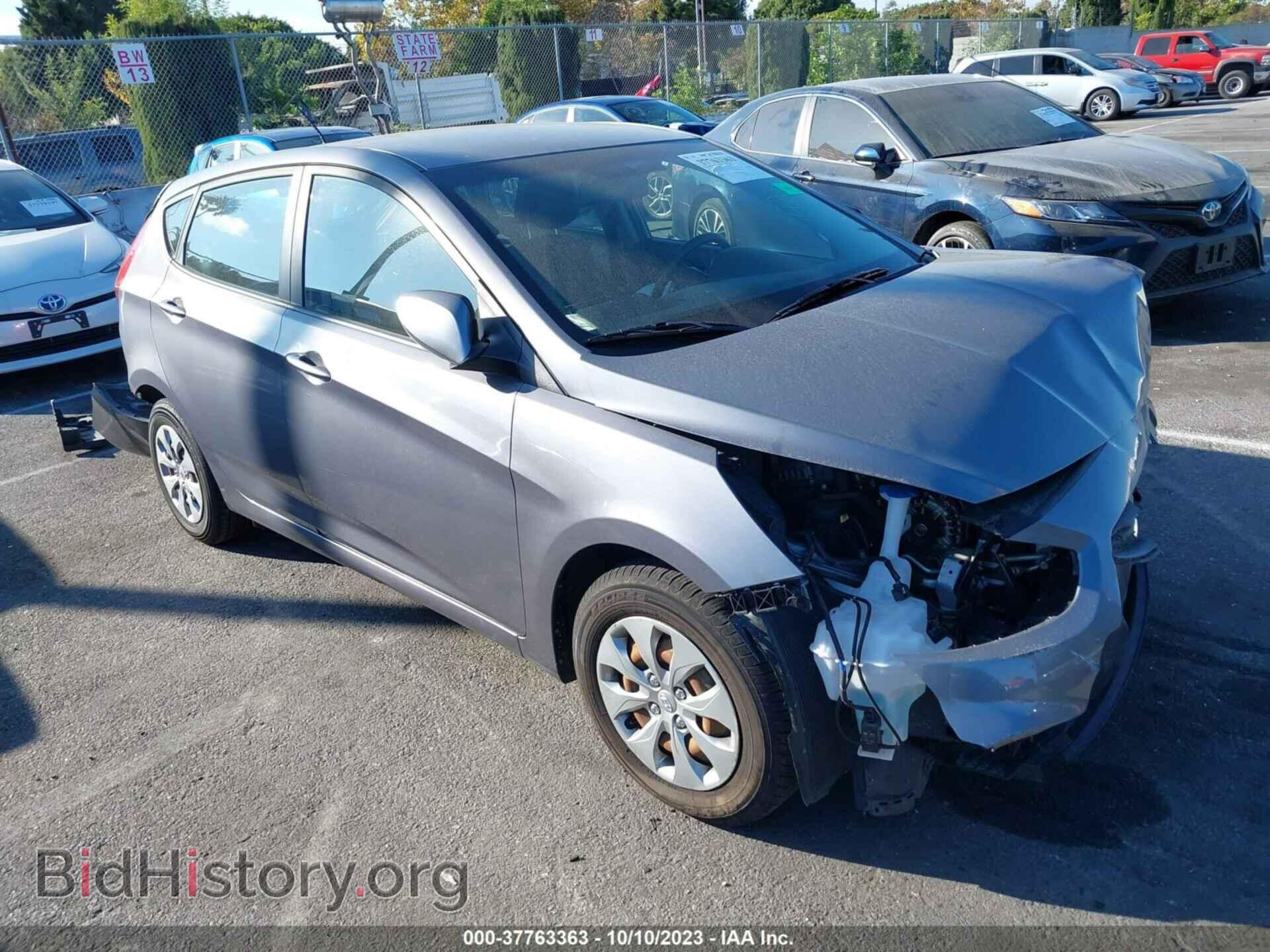 Фотография KMHCT5AE8HU329590 - HYUNDAI ACCENT 2017