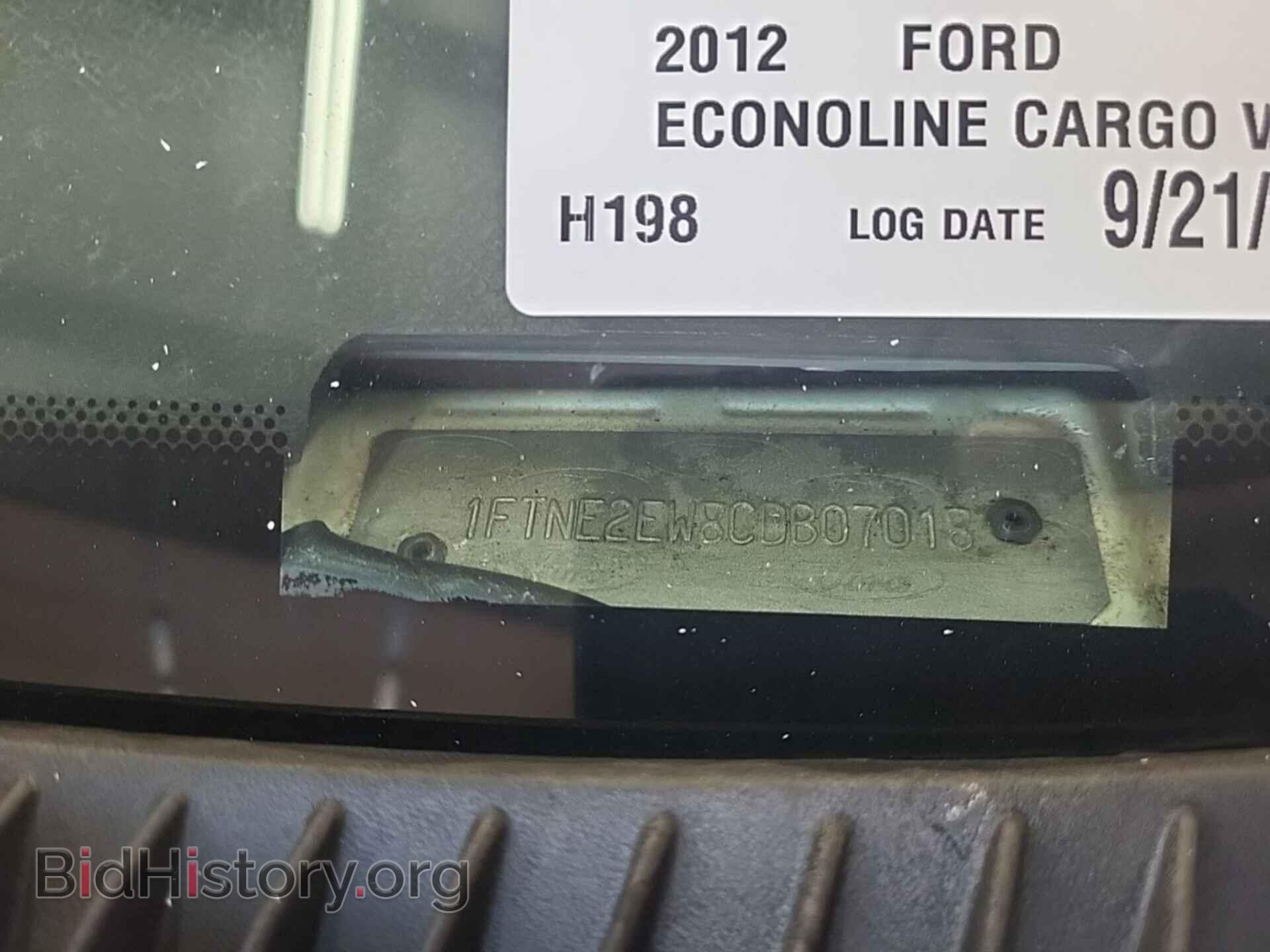 2012 FORD ECONOLINE CARGO VAN - VIN: 1FTNE2EW8CDB07018 - Фото 11