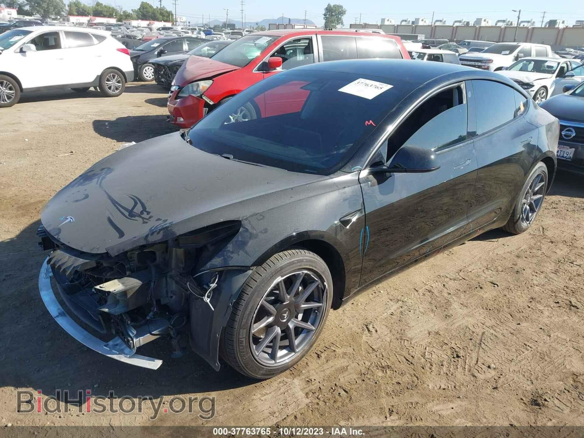 2021 TESLA MODEL 3 - VIN: 5YJ3E1EA6MF030231 - Фото 2