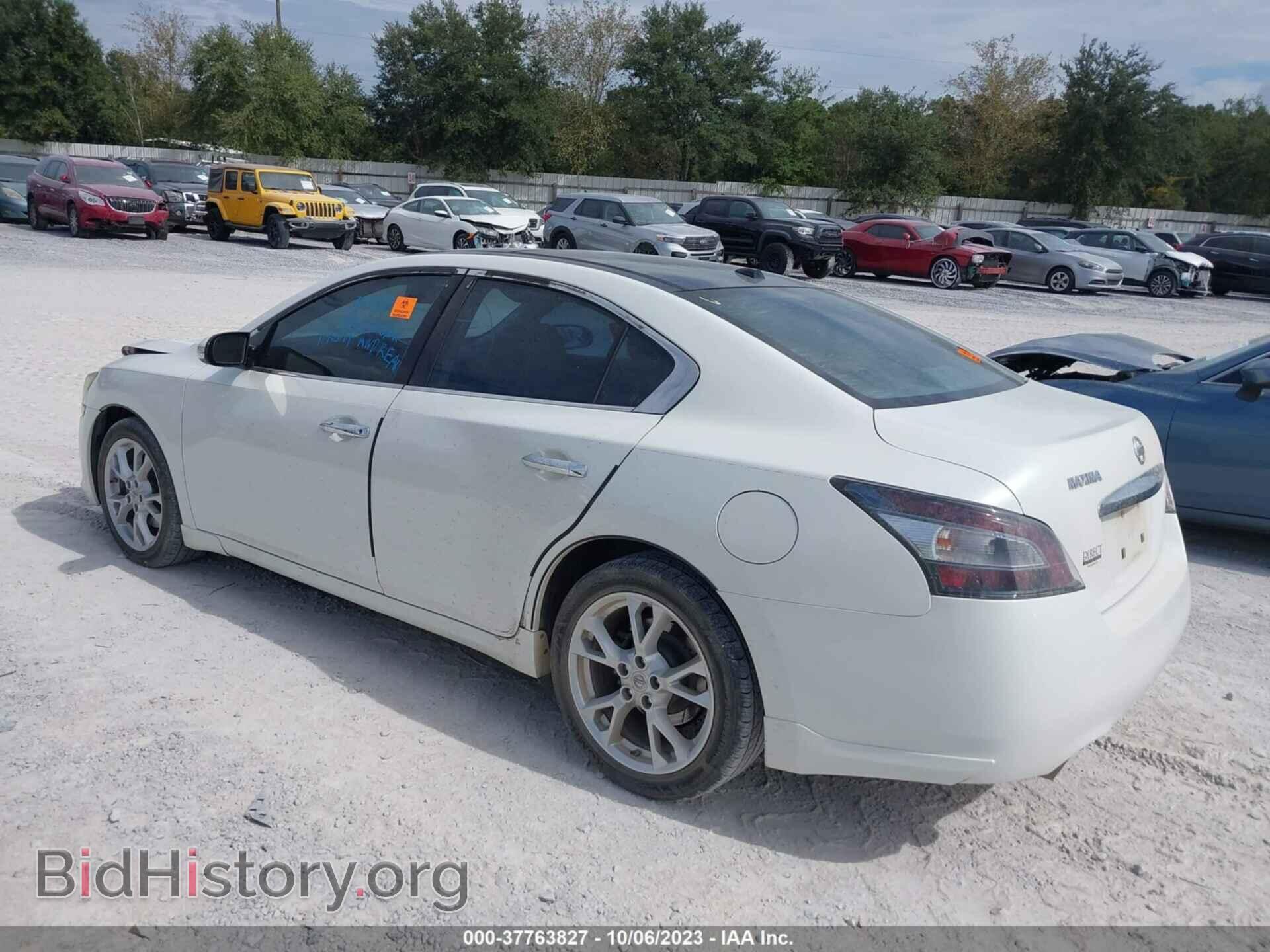 2013 NISSAN MAXIMA - VIN: 1N4AA5AP0DC801113 - Фото 3