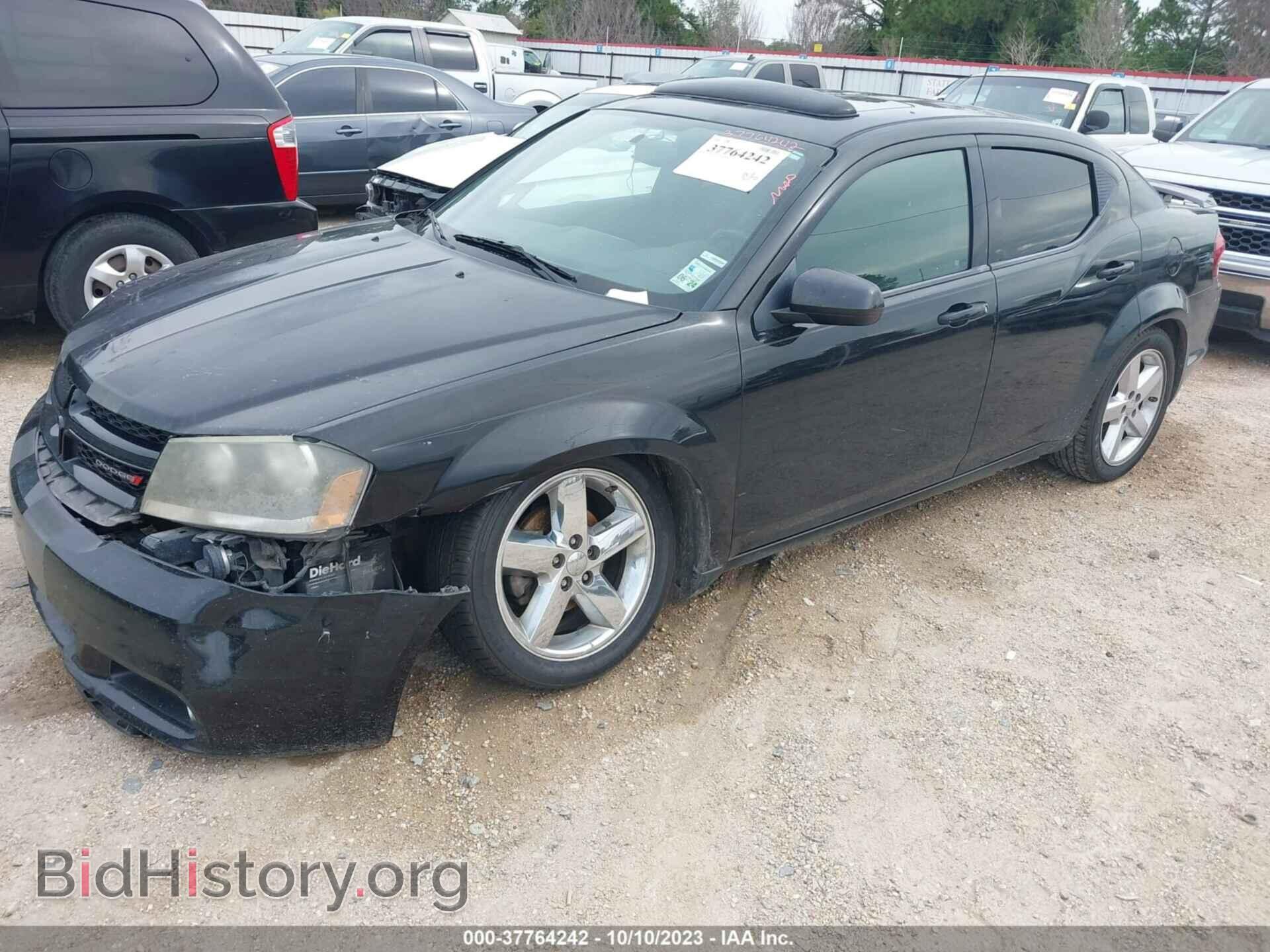 2013 DODGE AVENGER - VIN: 1C3CDZCG3DN664109 - Фото 2