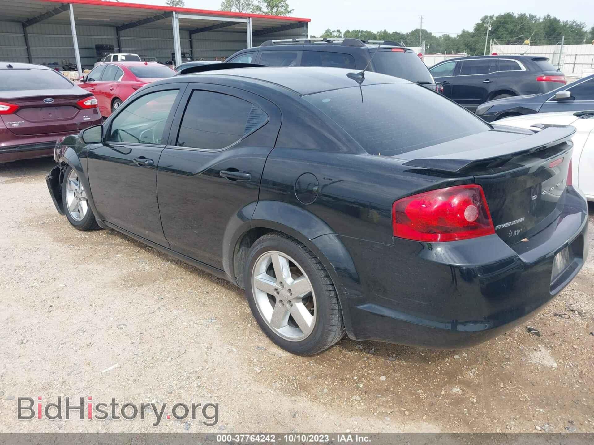 2013 DODGE AVENGER - VIN: 1C3CDZCG3DN664109 - Фото 3