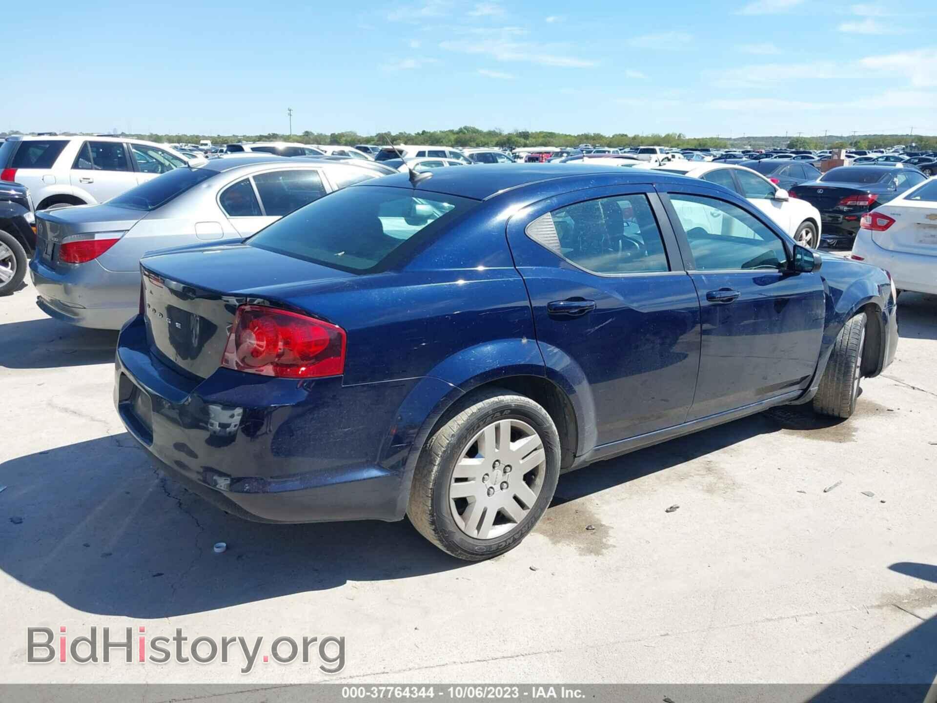 2014 DODGE AVENGER - VIN: 1C3CDZAB2EN140457 - Фото 4