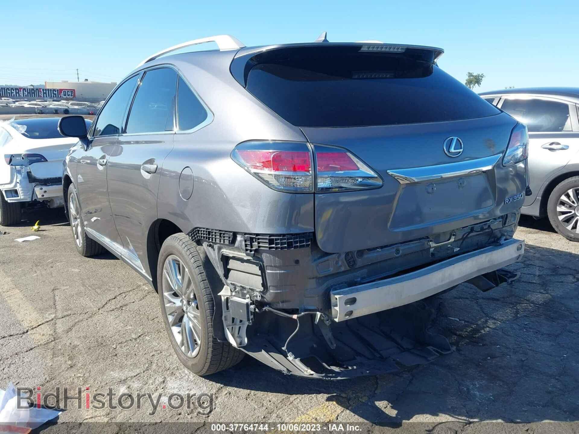 2013 LEXUS RX 350 - VIN: 2T2BK1BA3DC213823 - Фото 3