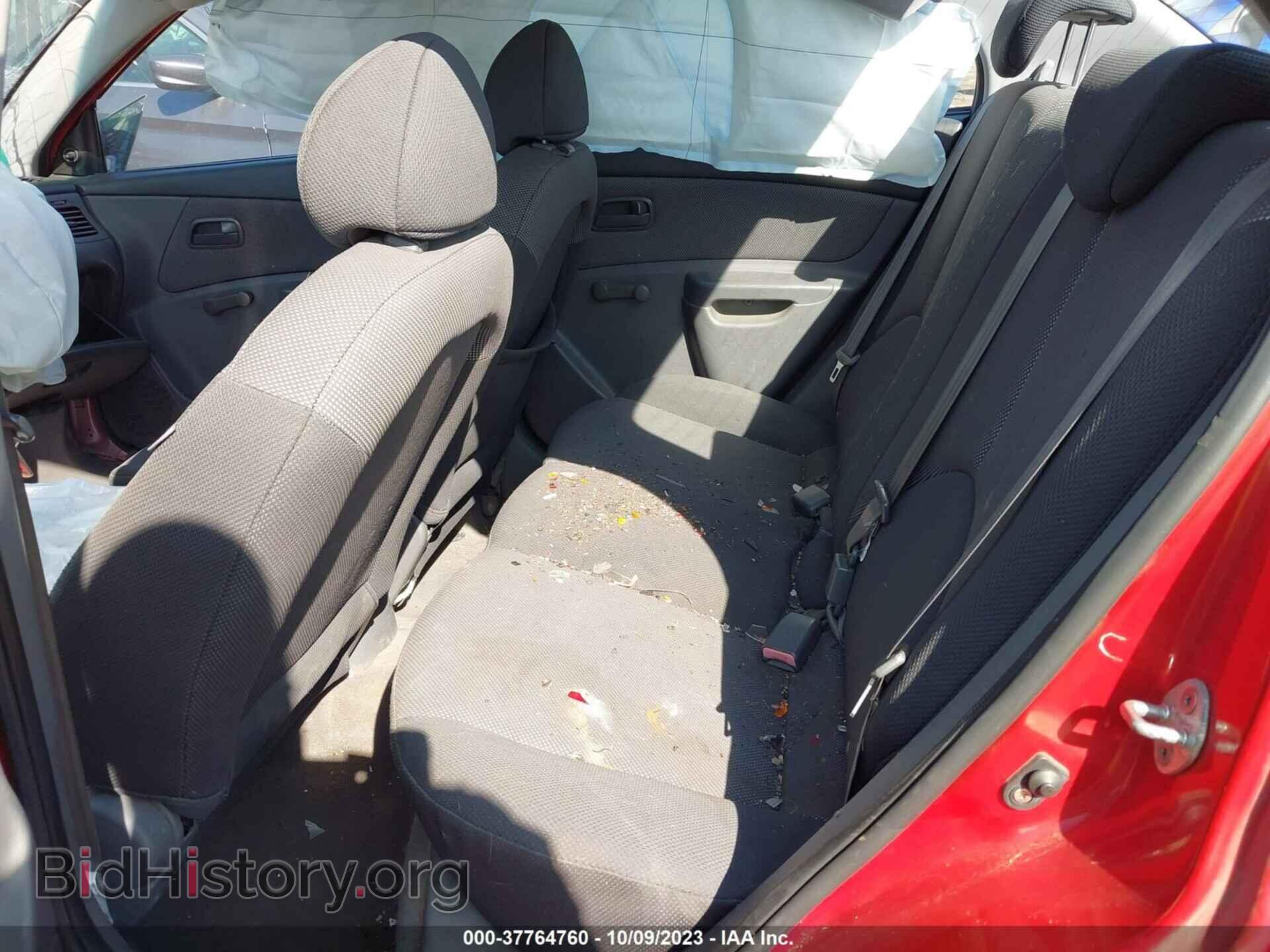 2008 KIA RIO - VIN: KNADE123786315481 - Фото 8